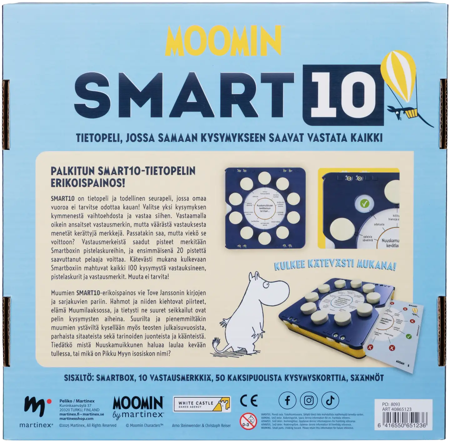 Peliko Tietopeli Smart10 Muumi - 3