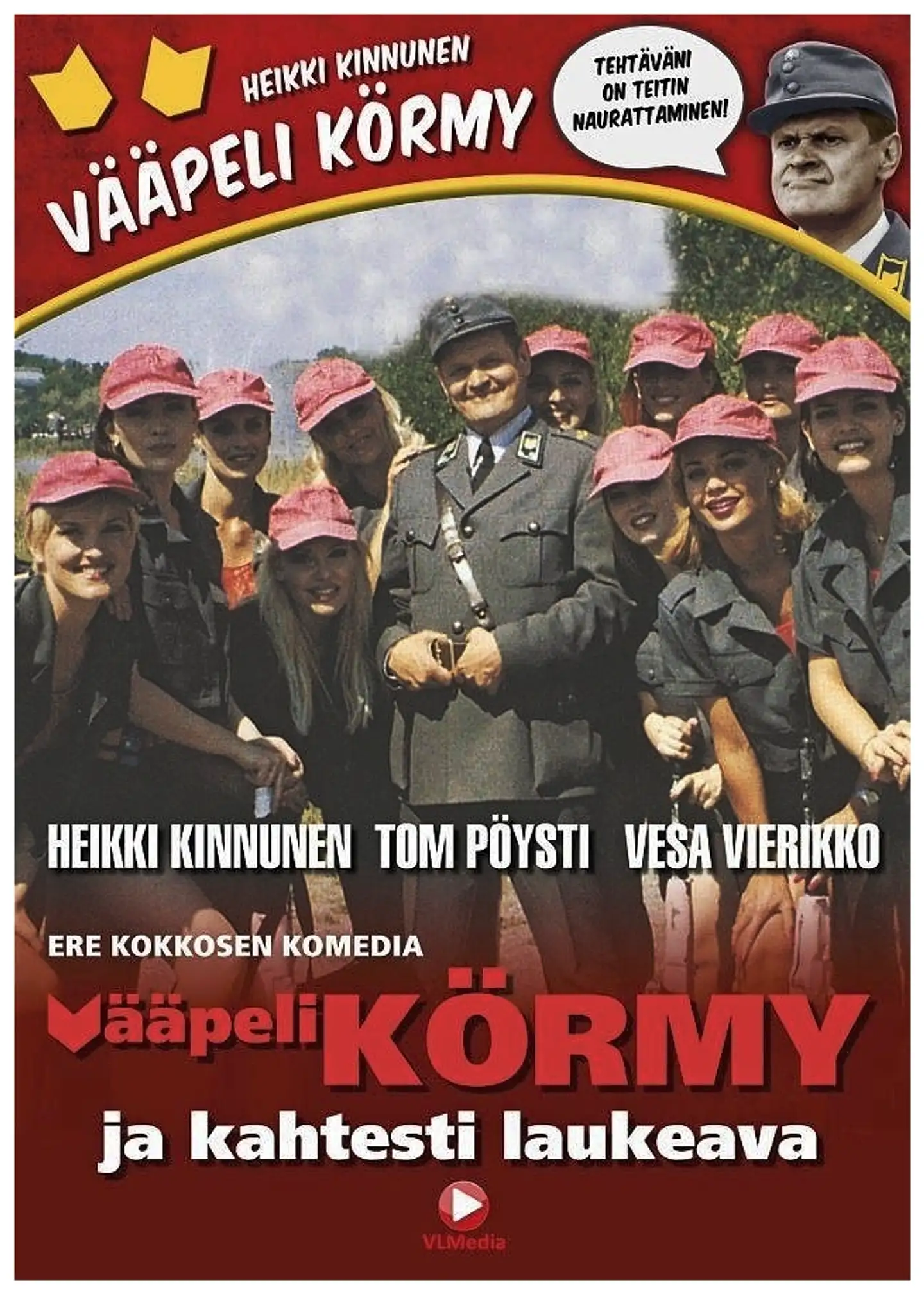 Vääpeli Körmy ja kahtesti laukeava DVD