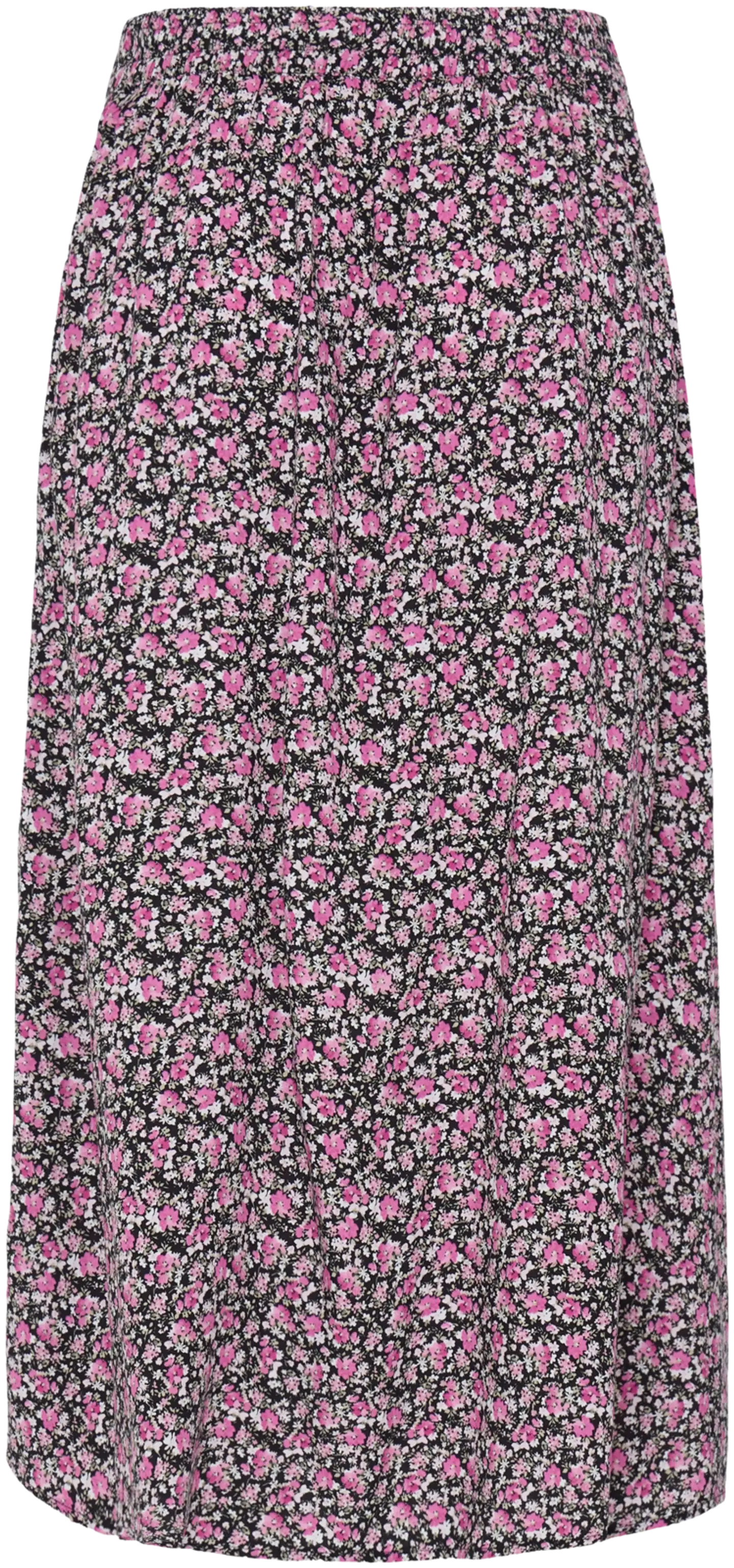 B.young naisten hame Bymmjoella midi - BLACK/PINK DITSY - 2