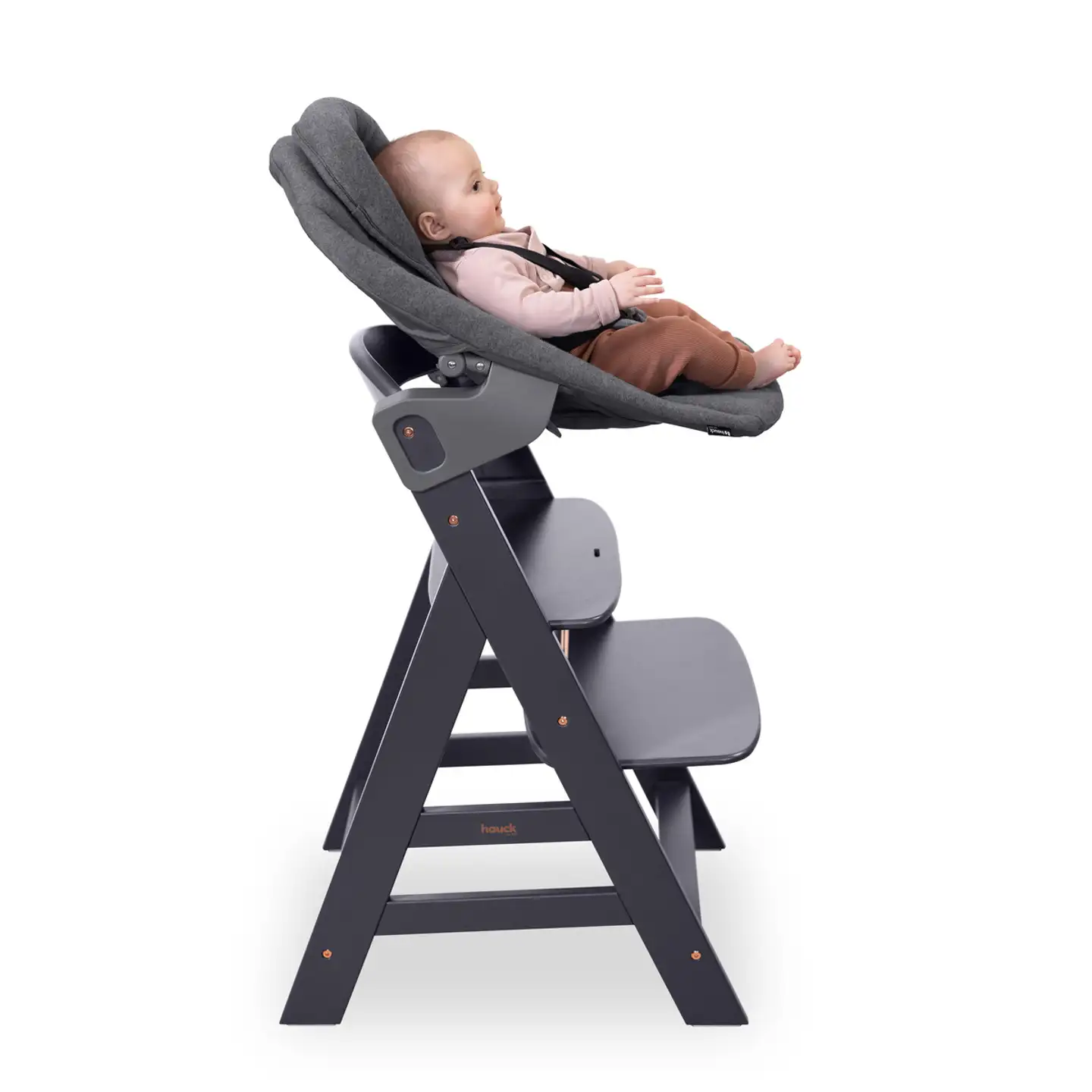 Hauck sitteri Alpha Bouncer Premium vaalean harmaa - 20