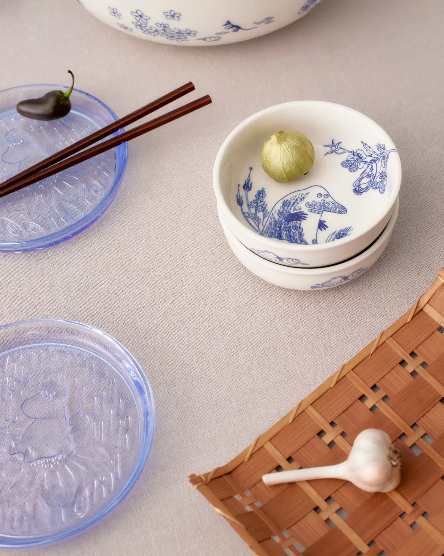 Moomin Arabia Muumi tarjoilukulho 28cm Haru - 5