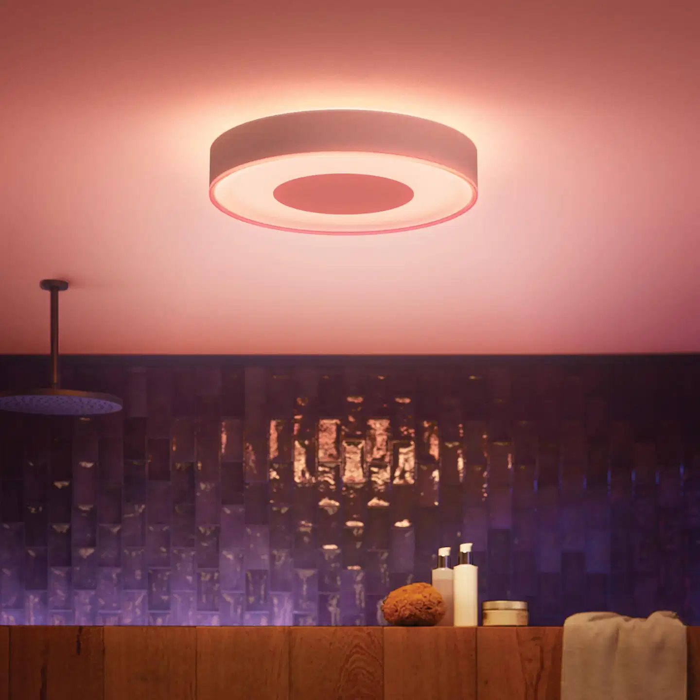 Philips Hue Xamento -kattovalaisin kylpyhuoneeseen 34W 2000-6500K 2350LM keskikoko valkoinen - 8