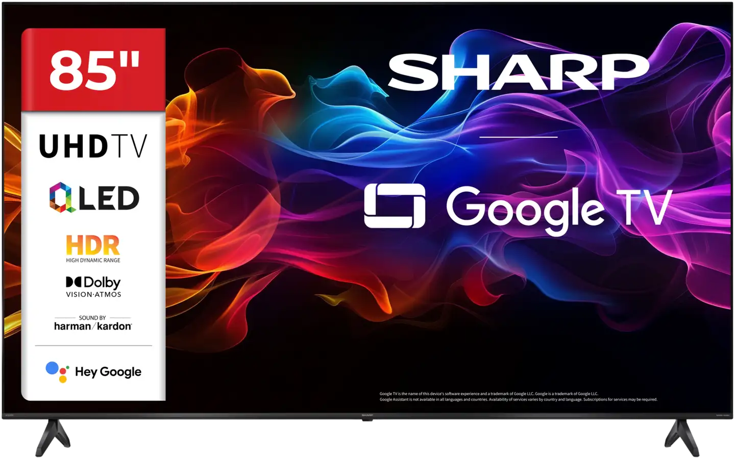 Sharp 85" 4K UHD QLED Google TV 85HP5265E (2026) - 2