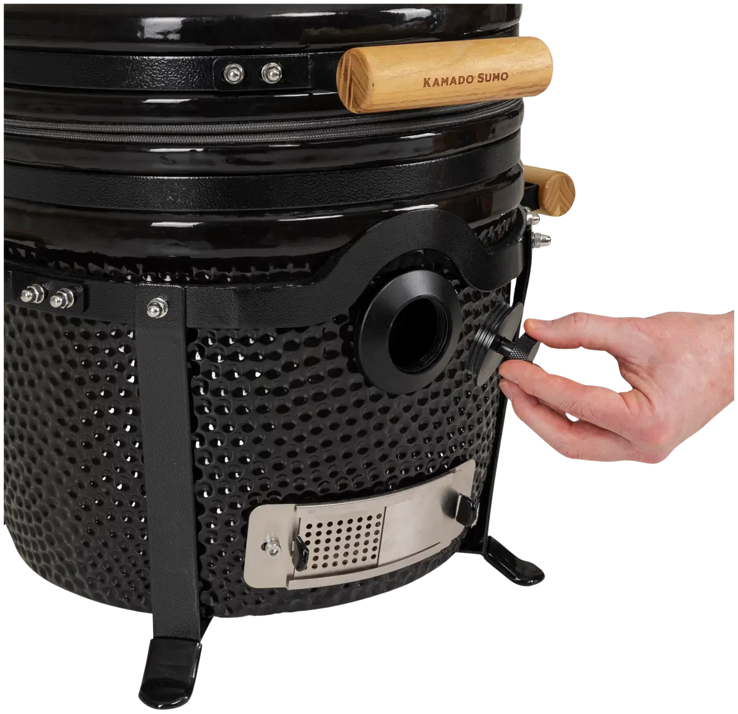 Kamado Sumo Classic 2.0 hiiligrilli - musta - 11