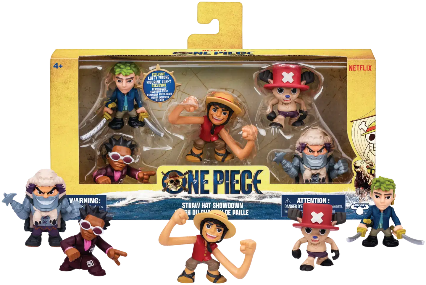 One Piece minihahmo 5-pack - 2