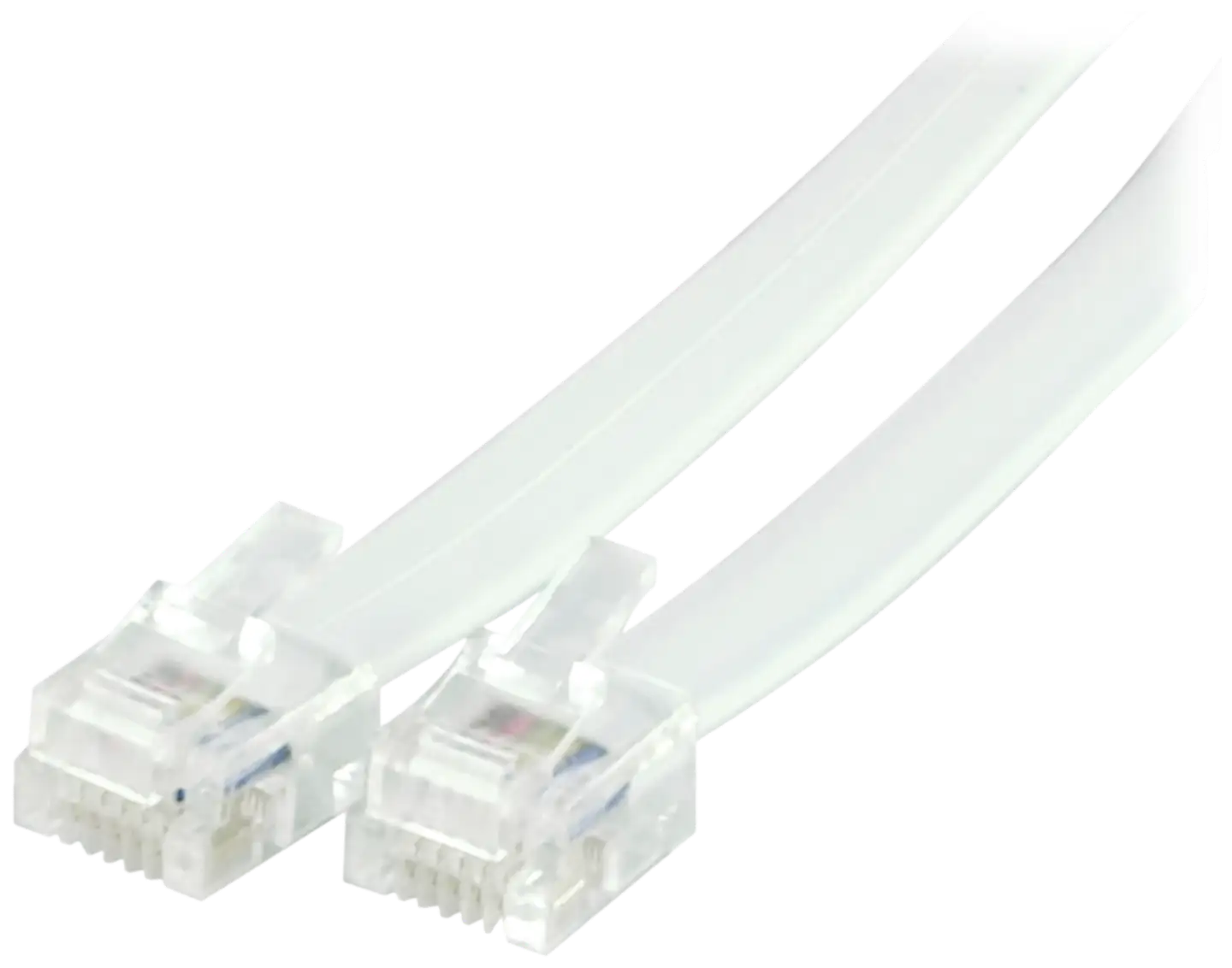 Deltaco Modulaarikaapeli RJ12/6C 10m - 2