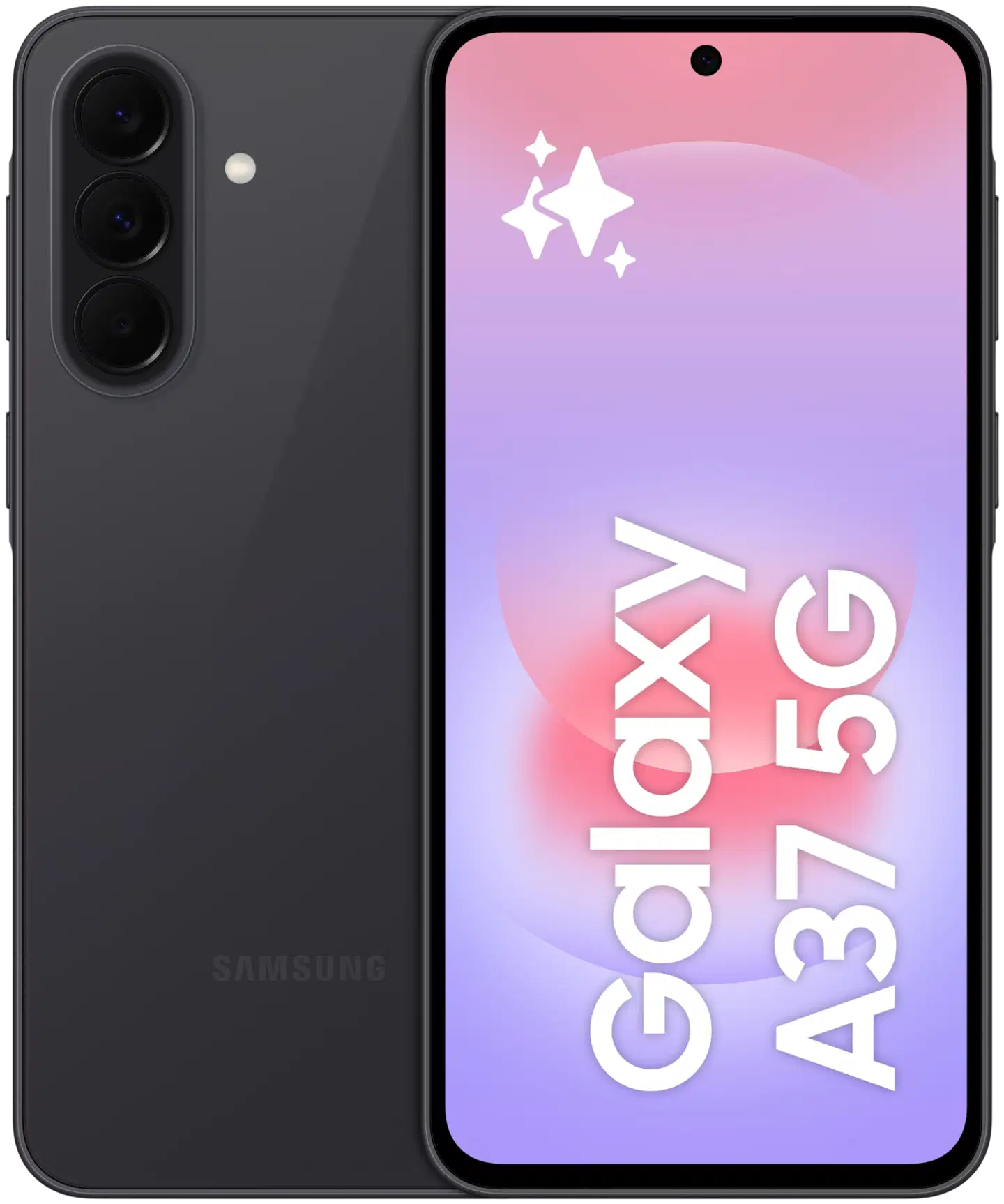 Samsung älypuhelin Galaxy A37 5G musta 128 GB - 1