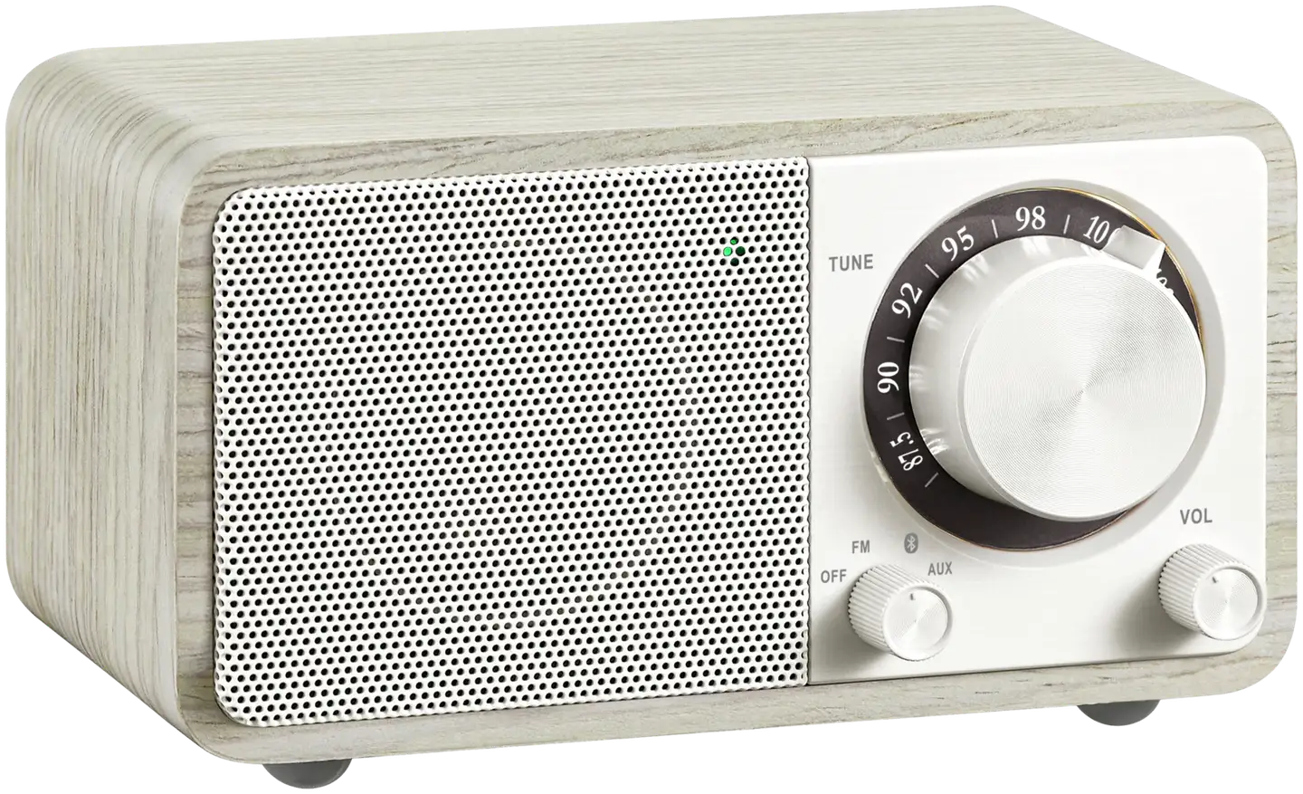 Sangean WR-7 Plus Bluetooth pöytäradio, vaalea tammi - 4