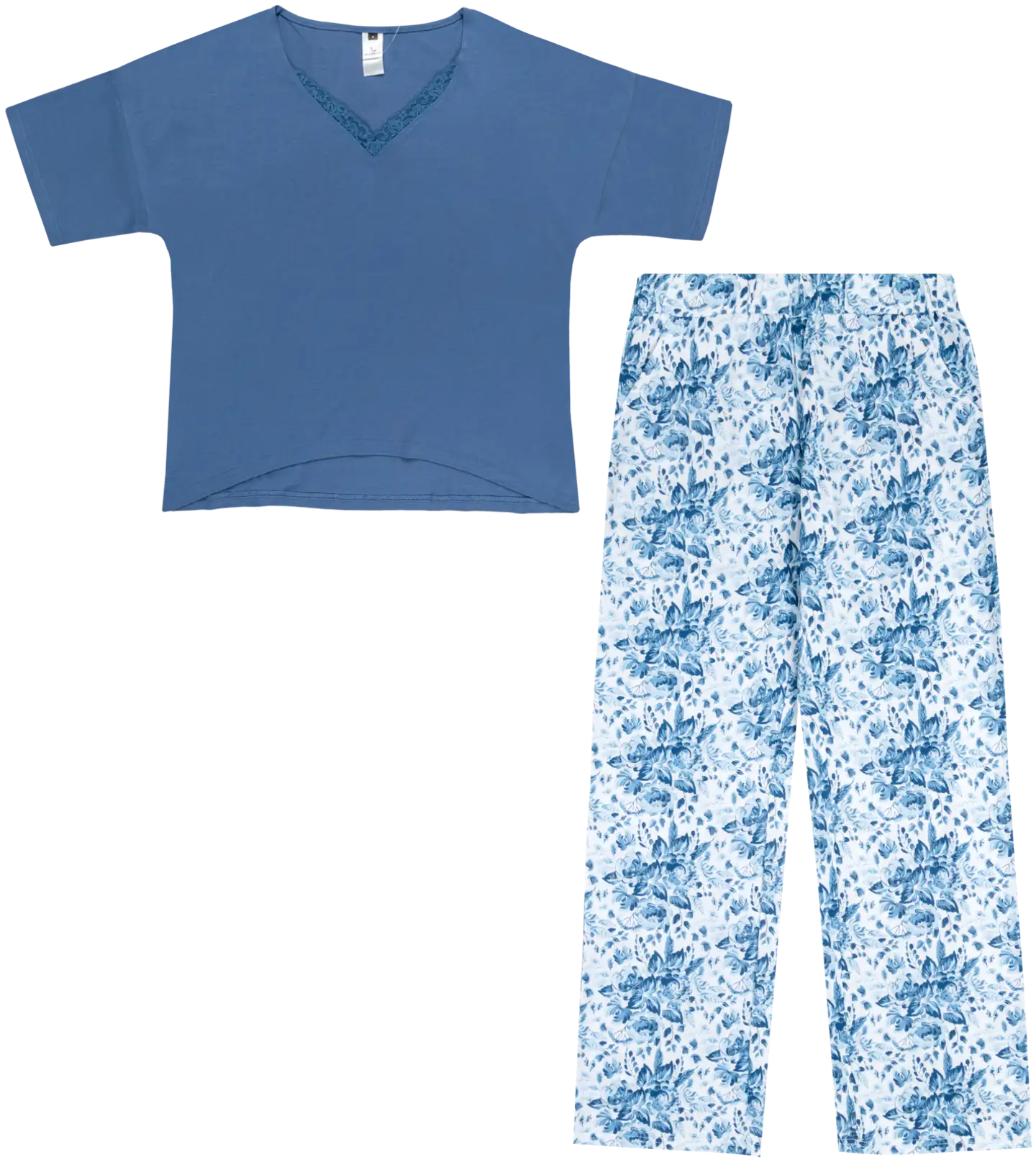 Actuelle naisten pyjama 212A042519 - AOP - 1