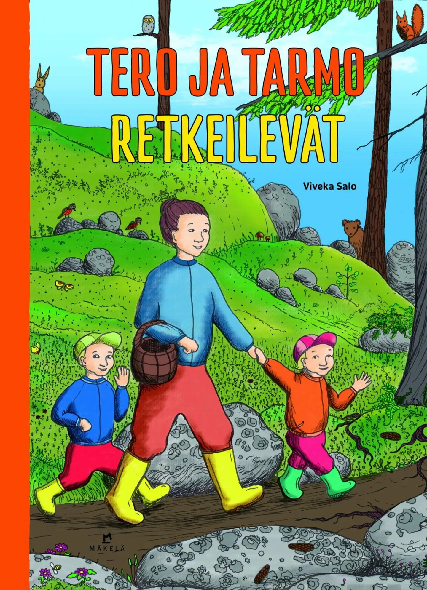 Salo, Tero ja Tarmo retkeilevät