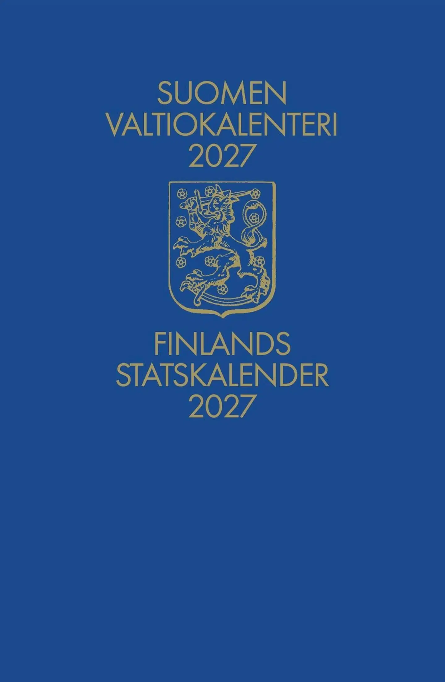 Suomen valtiokalenteri 2027 - Finlands statskalender 2027