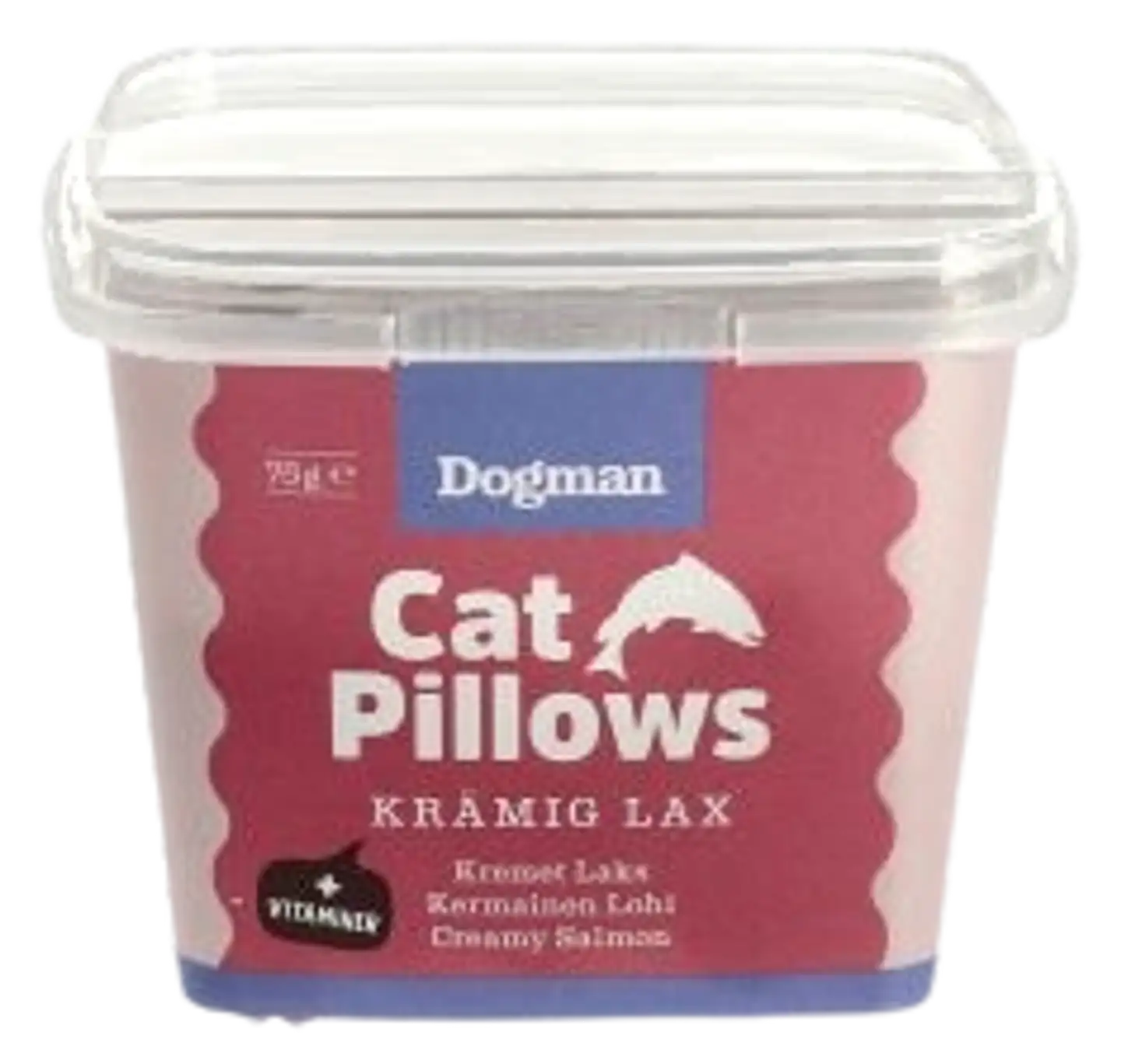 Dogman Cat Pillows Kermainen Lohi 75g