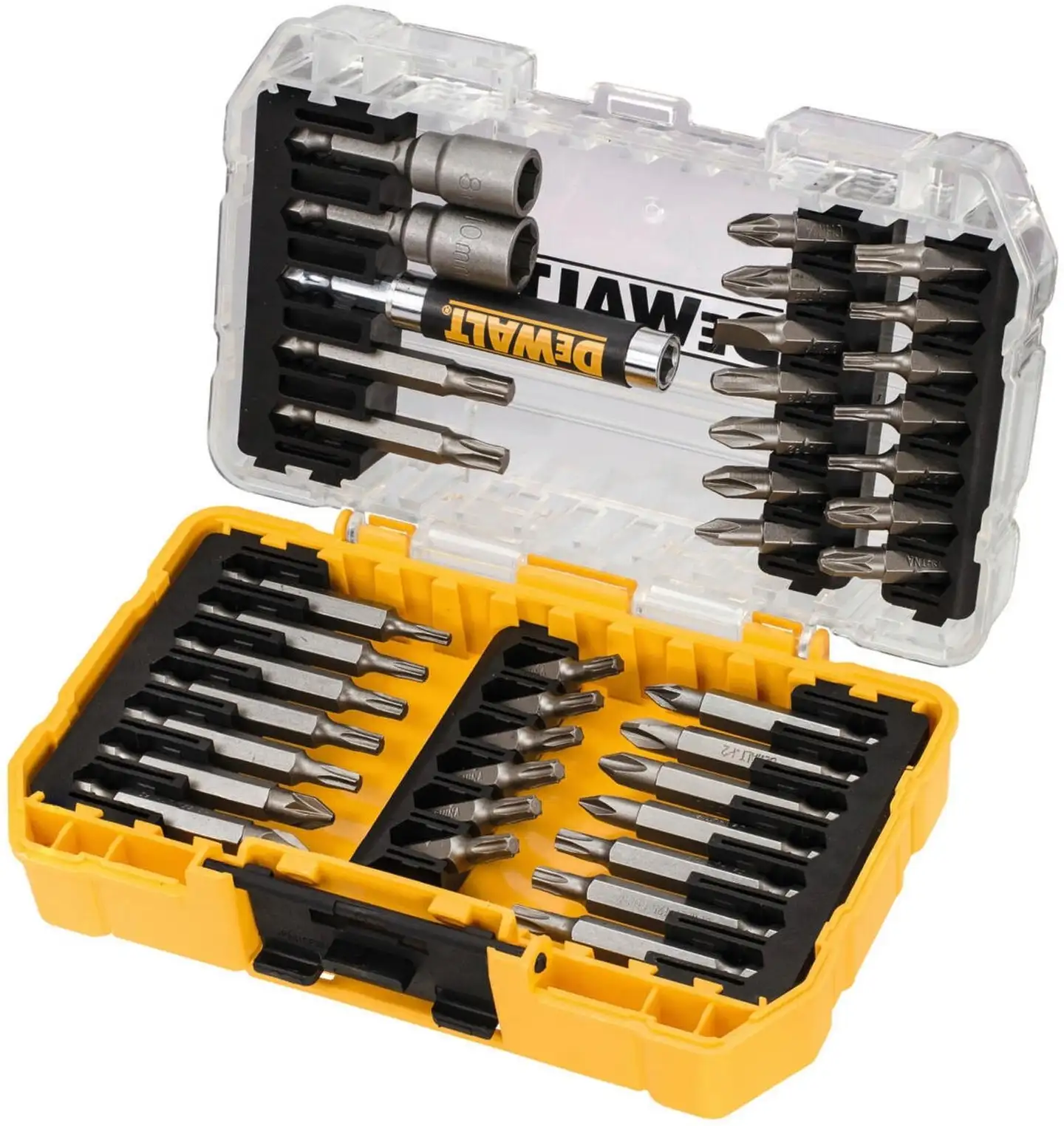 DeWalt DT70717-QZ ruuvikärkisarja 40-osainen