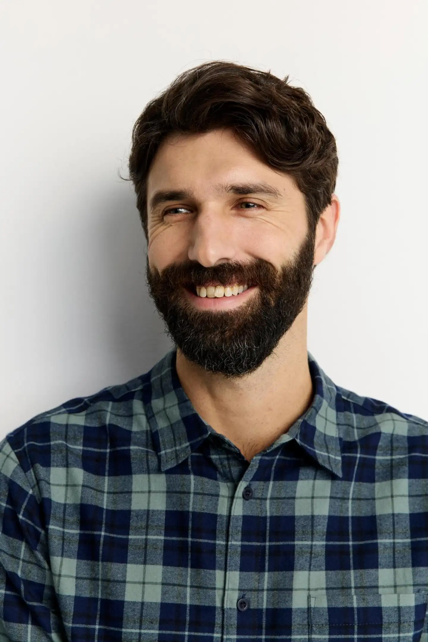 Finlayson miesten kauluspaita Tartaani - Green check - 6