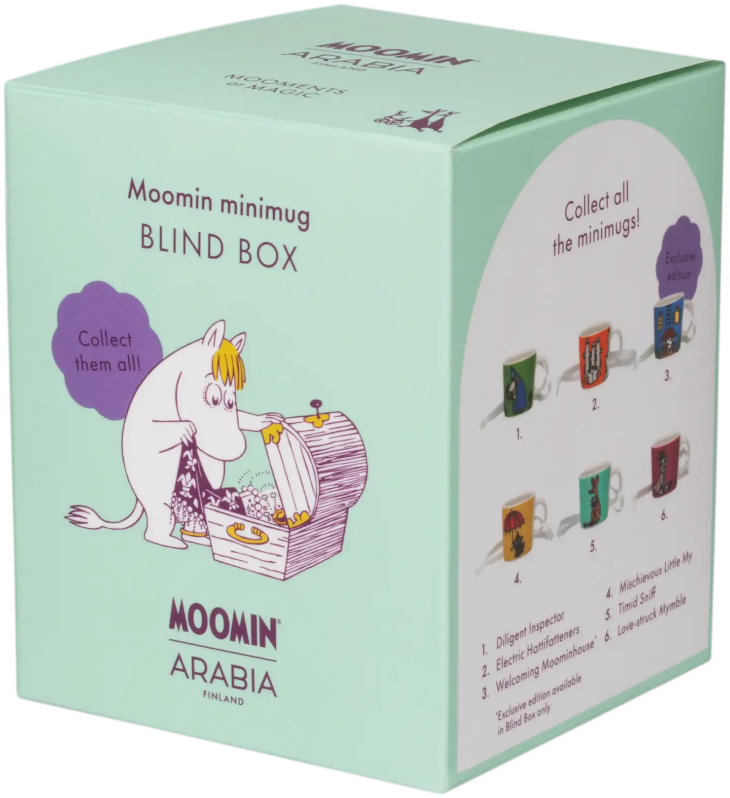 Moomin Arabia Finland minimuki Muumi yllätysboksi Klassikot - 2