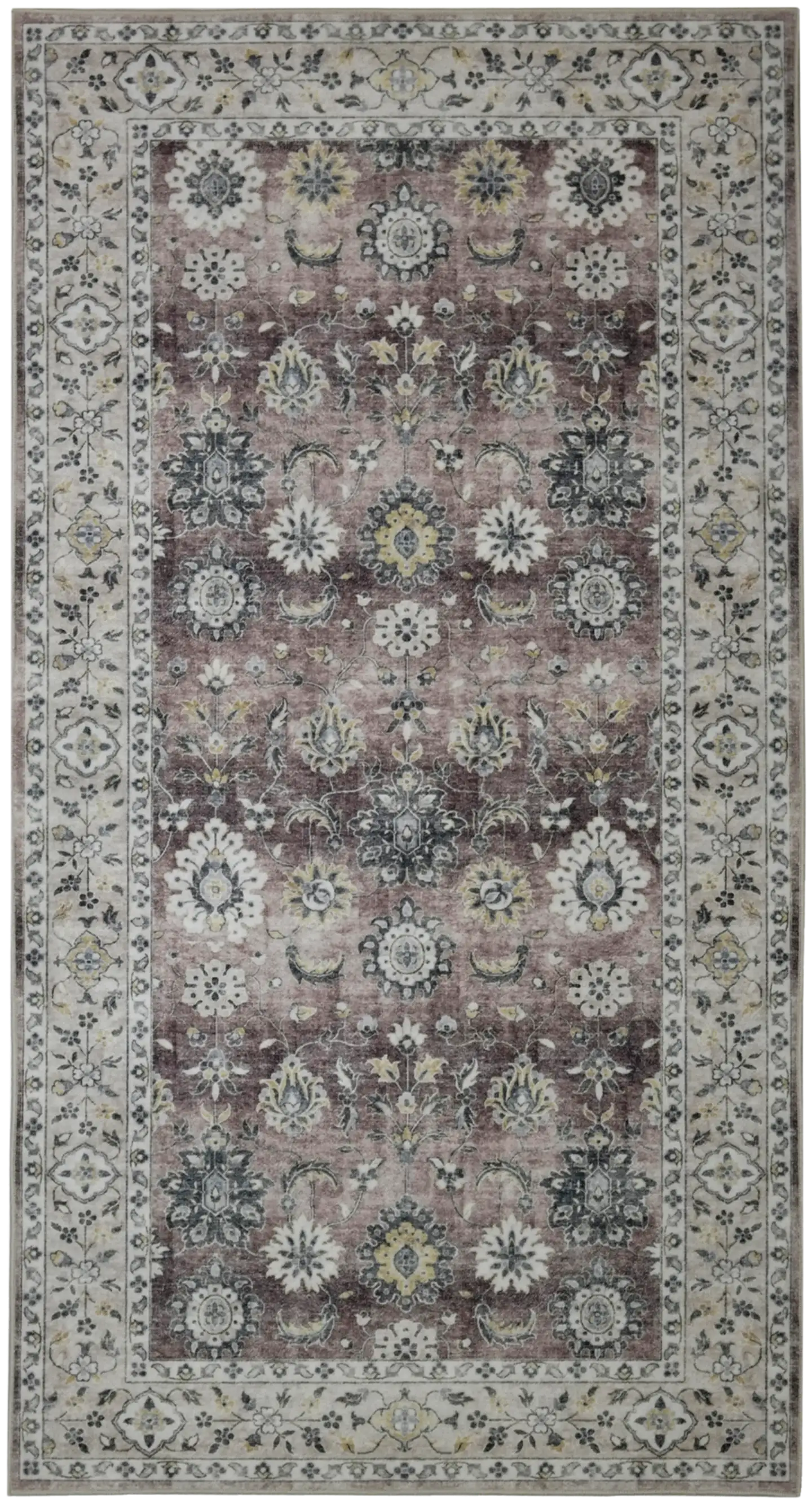 Jysmä nukkamatto Emilia 80x150 mauve - 1