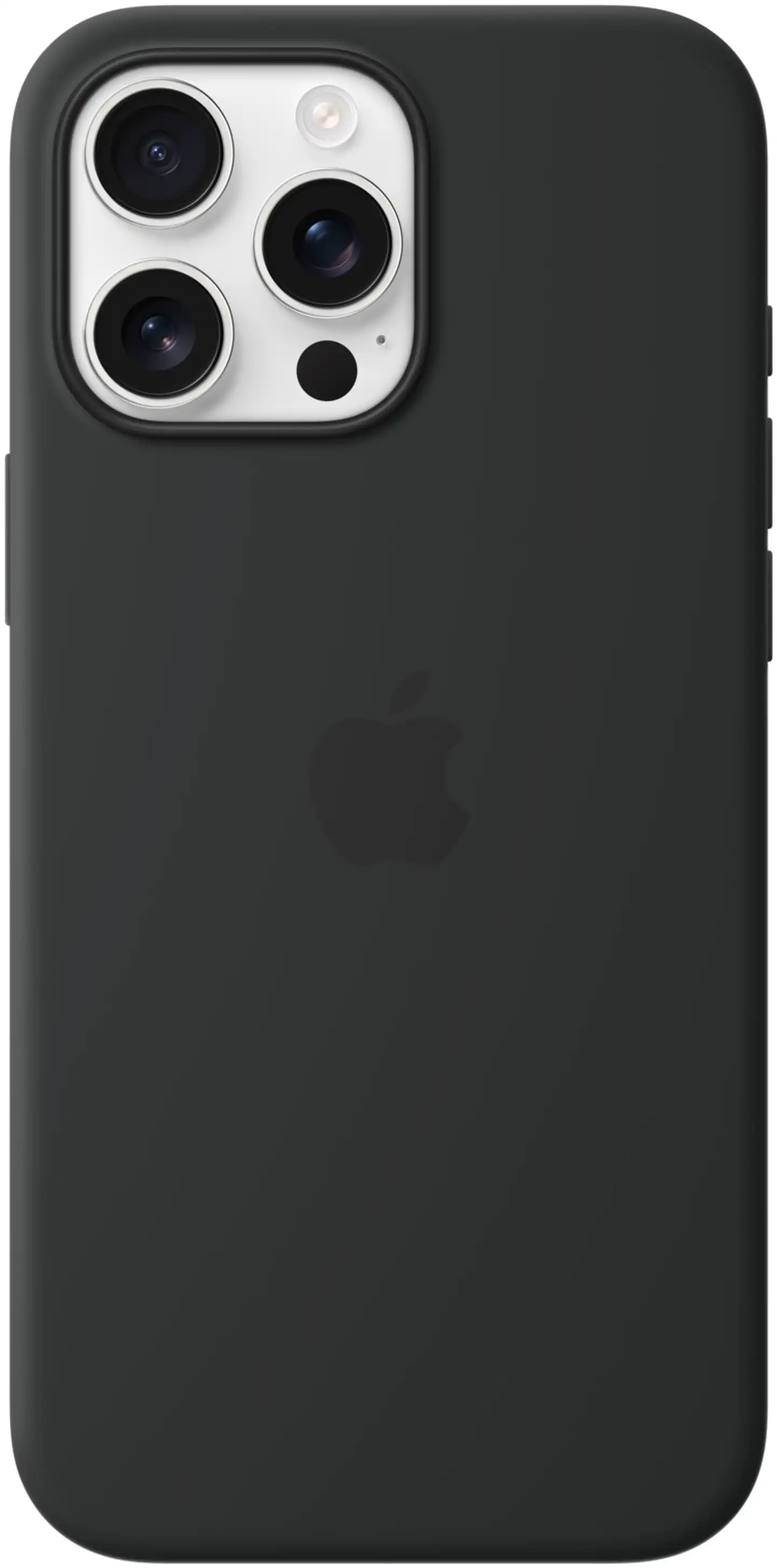 Apple iPhone 16 Pro Max silikoni suojakuori  - Black