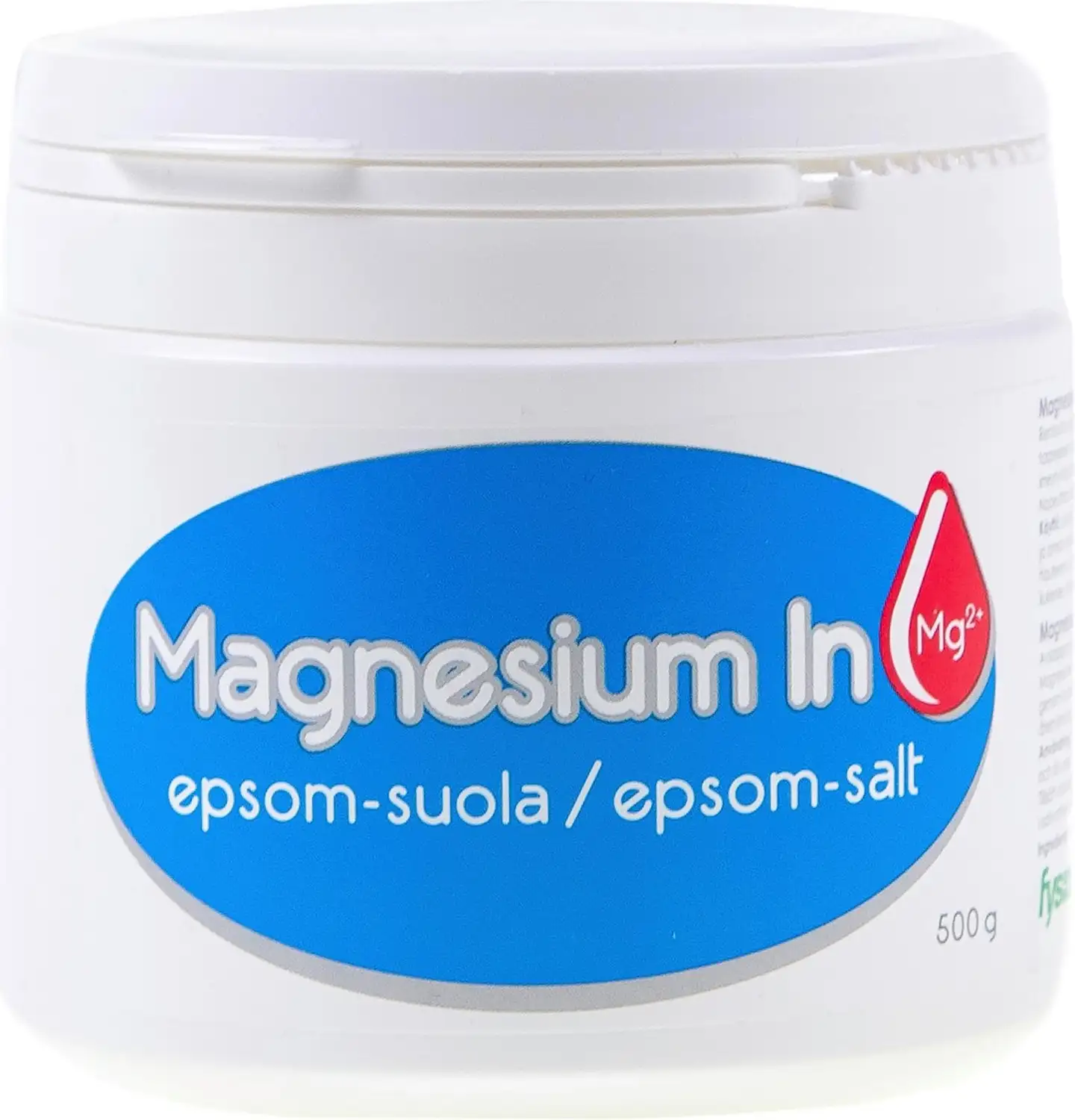 Magnesium In epsom-suola 500g