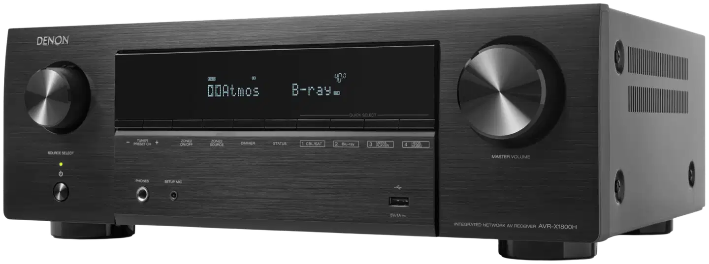 Denon AV-vahvistin AVR-X1800H - 3