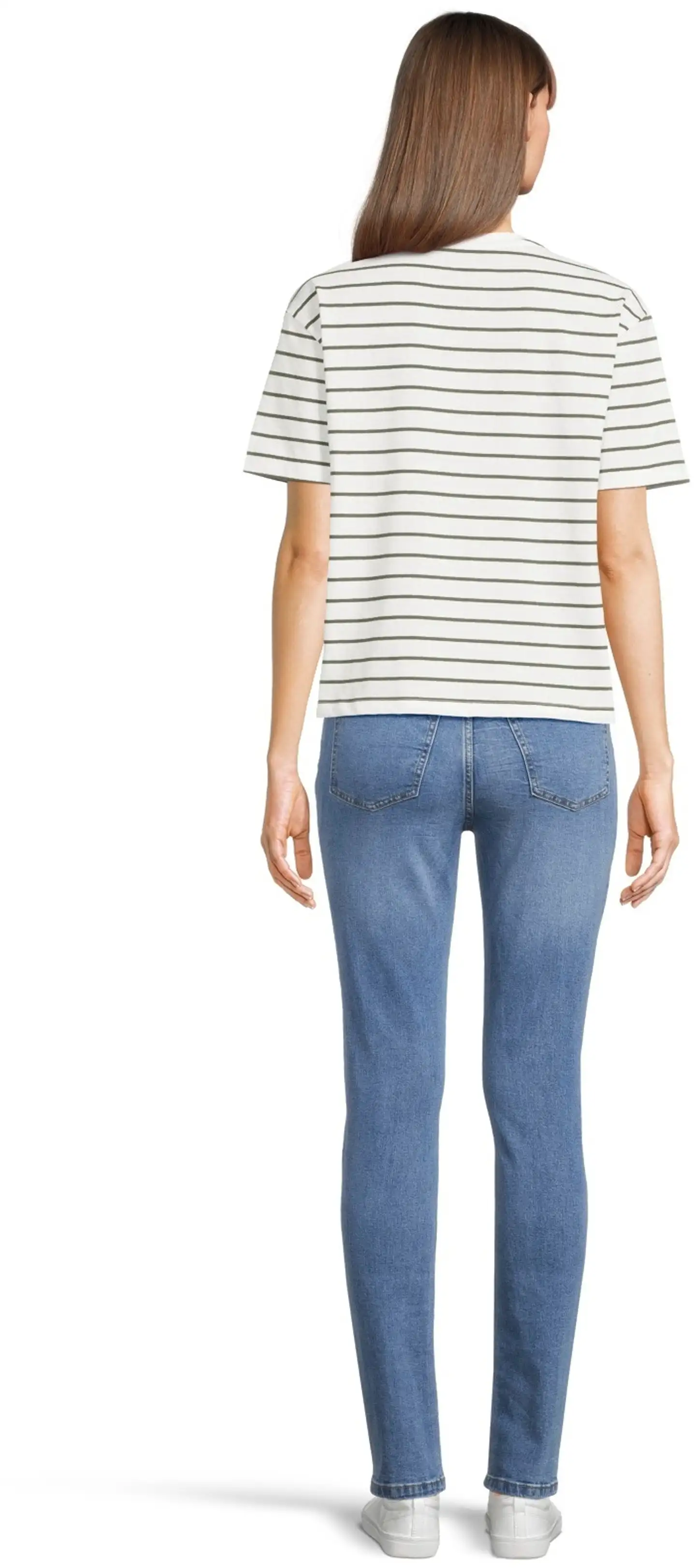 House naisten t-paita CYCLO® Boxy-V - Bottle Green - 3