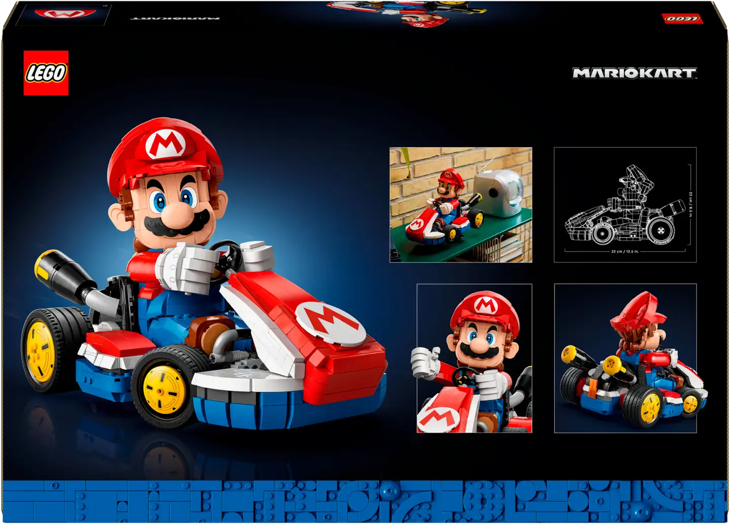 LEGO® Super Mario™: Mario Kart™ – Mario ja Standard Kart 72037 - 3