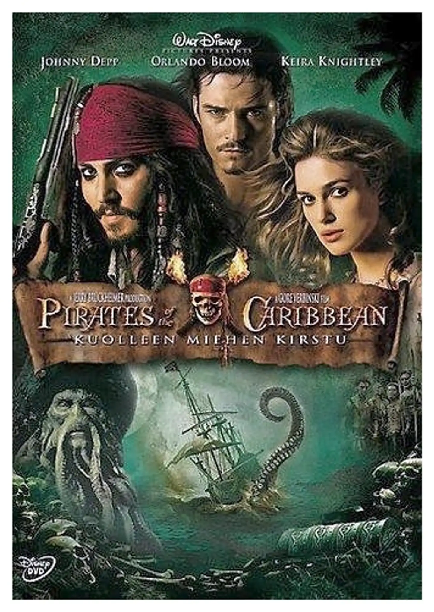 Pirates Of The Caribbean - Kuolleen miehen kirstu DVD