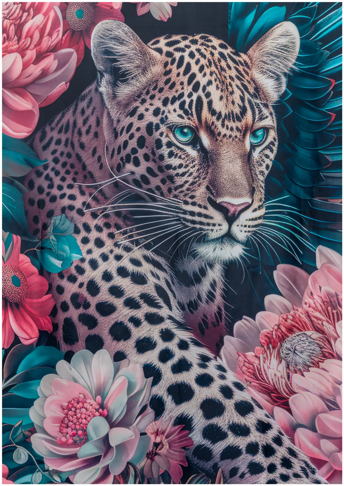 House suihkuverho Leopard 180x200 cm, monivärinen - 3