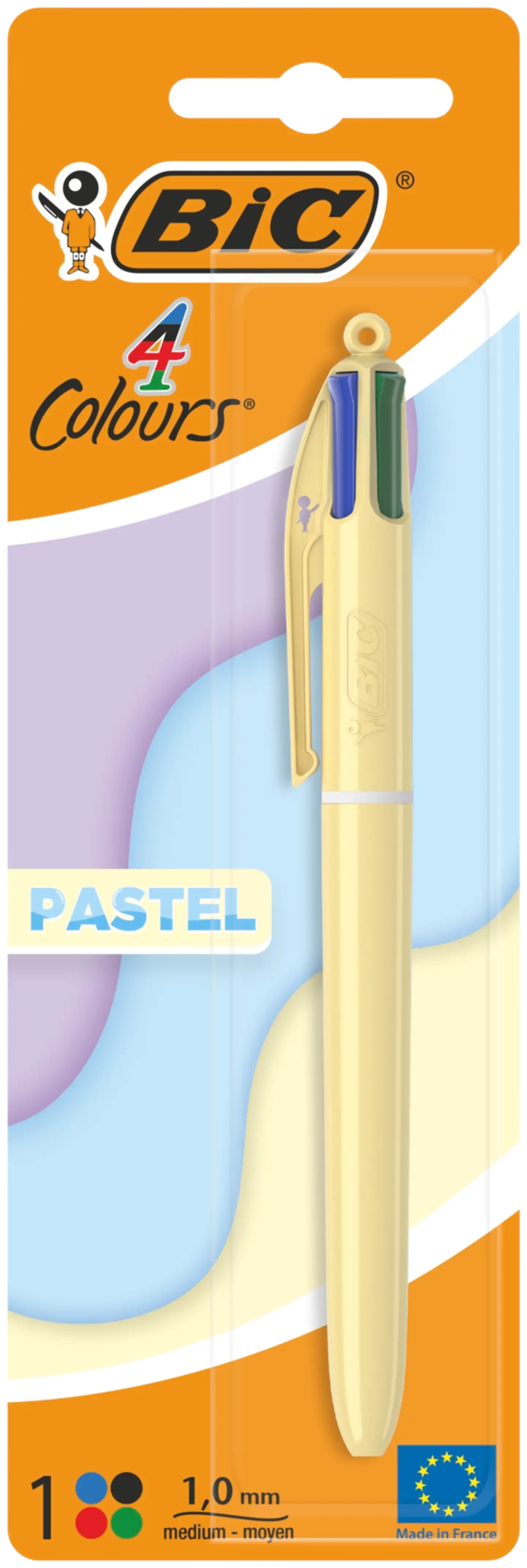 BIC 4-väri Pastel kuulakynä 1kpl - 3