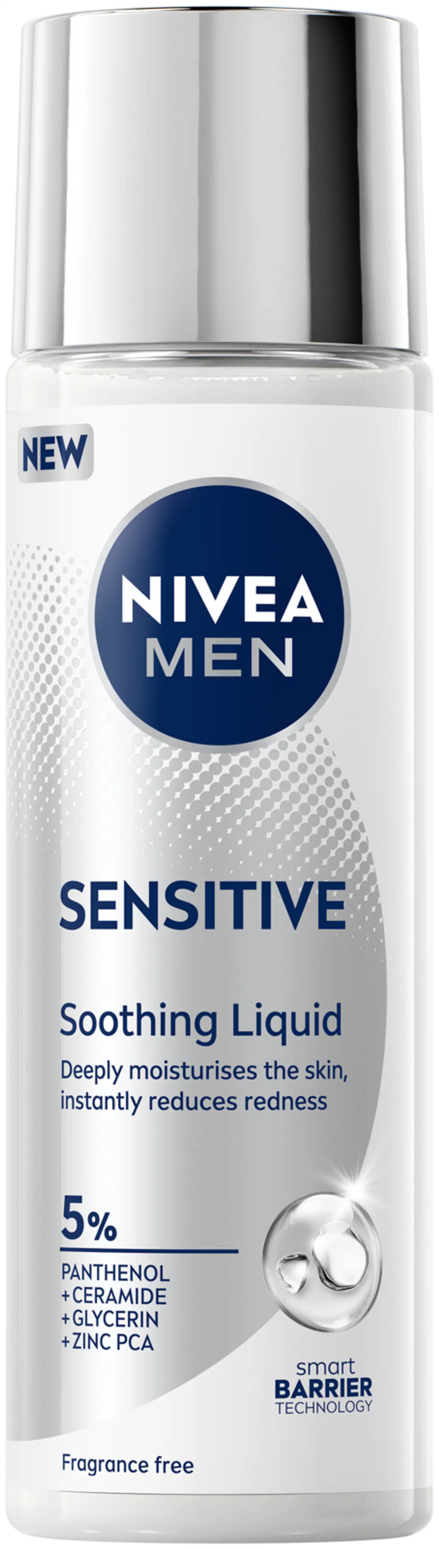 NIVEA MEN 100ml Sensitive Soothing Liquid - nestemäinen kasvovoide