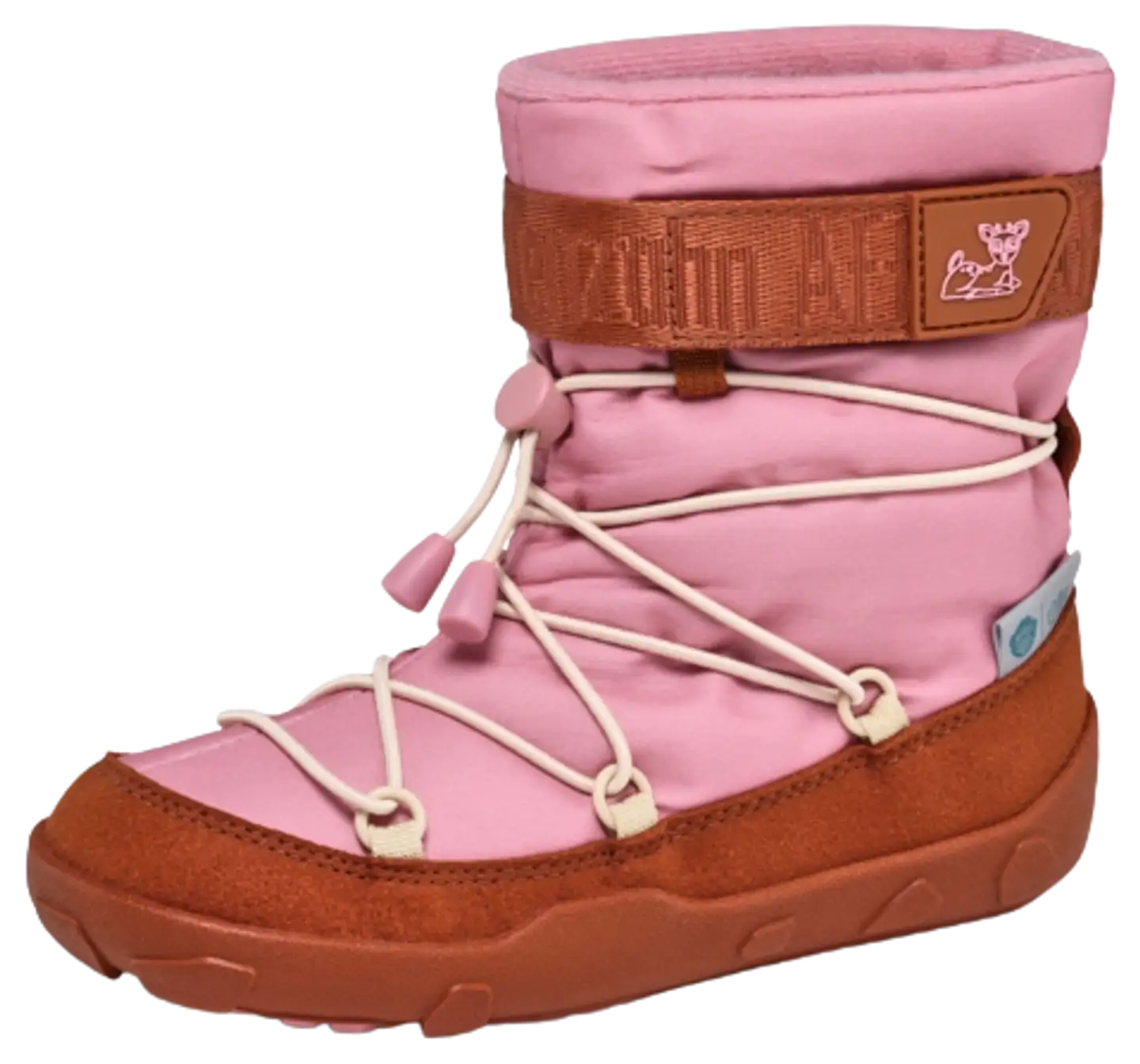 Affenzahn lasten paljasjalkakenkä Snow Boot Vegan Snowy - Deer - 10