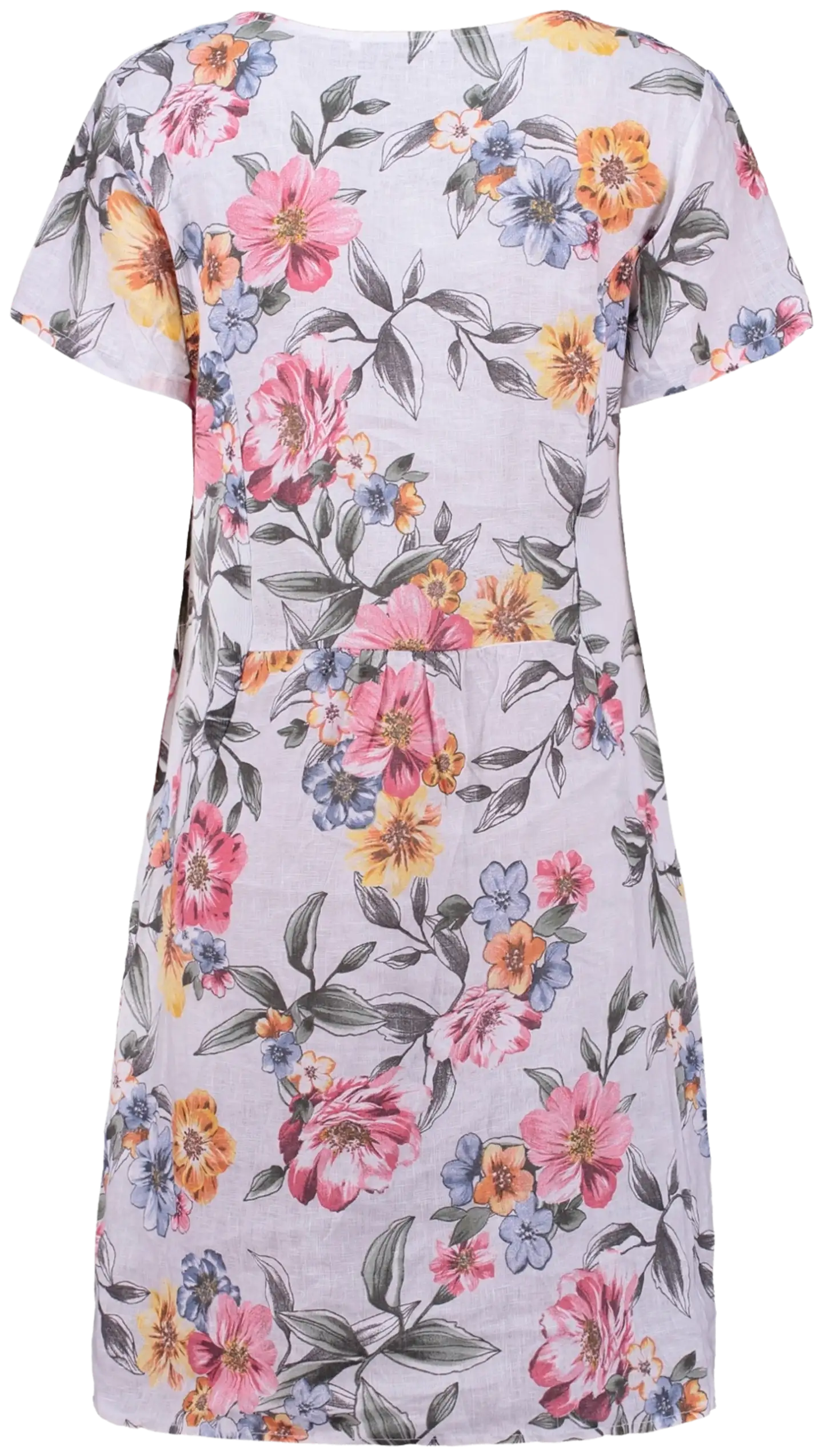 Zabaione naisten mekko ru44byy valkoinen bk-141-063 - WHITE - 3
