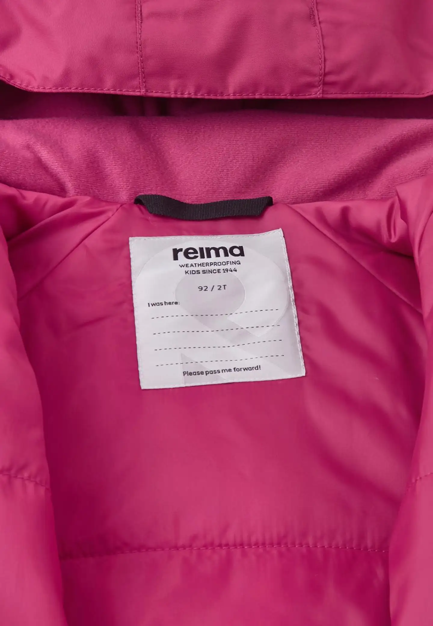 Reima vauvojen talvihaalari Puhuri - Rosy Berry - 7
