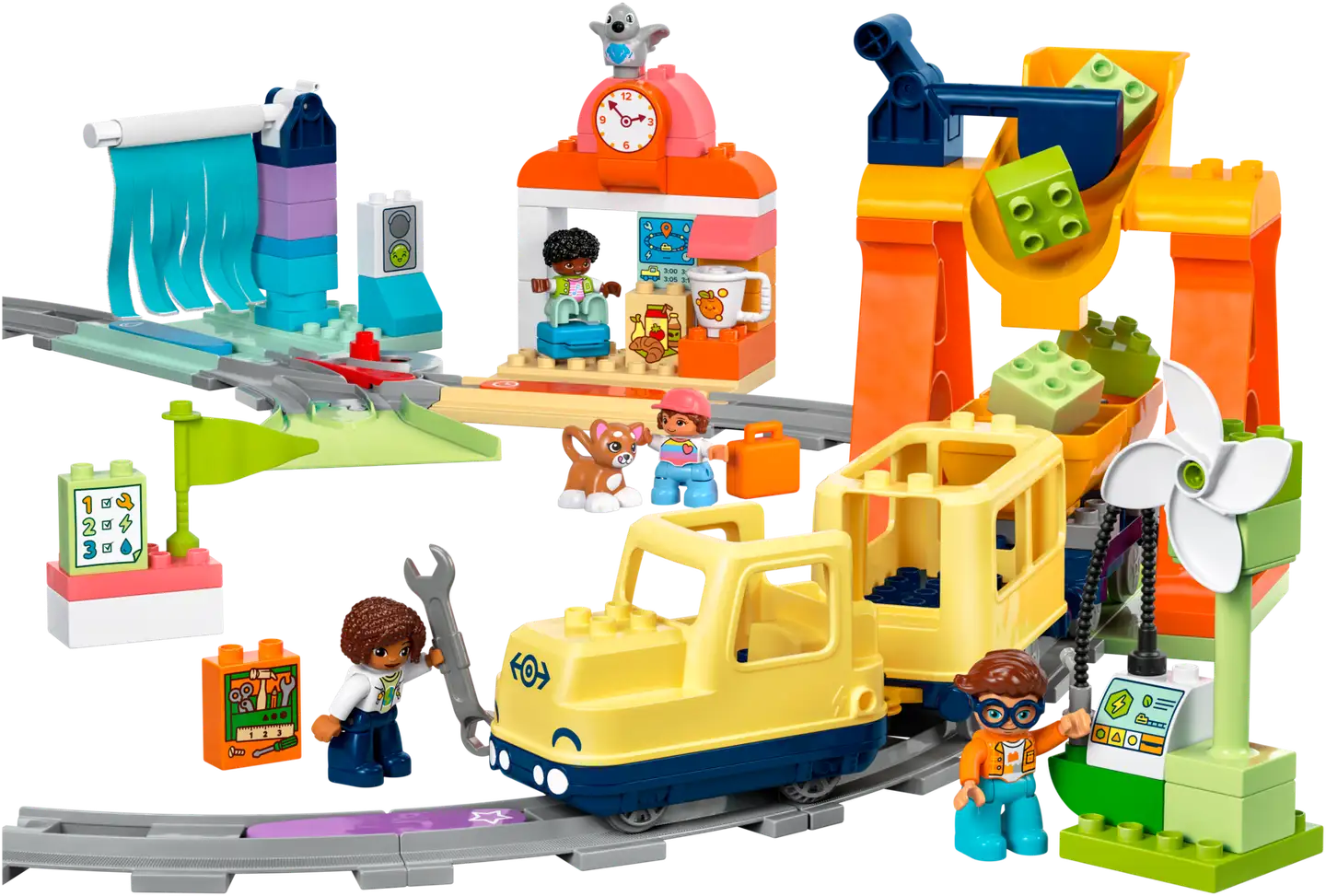 LEGO® DUPLO Town 10428 Iso interaktiivinen paikallisjuna - 4