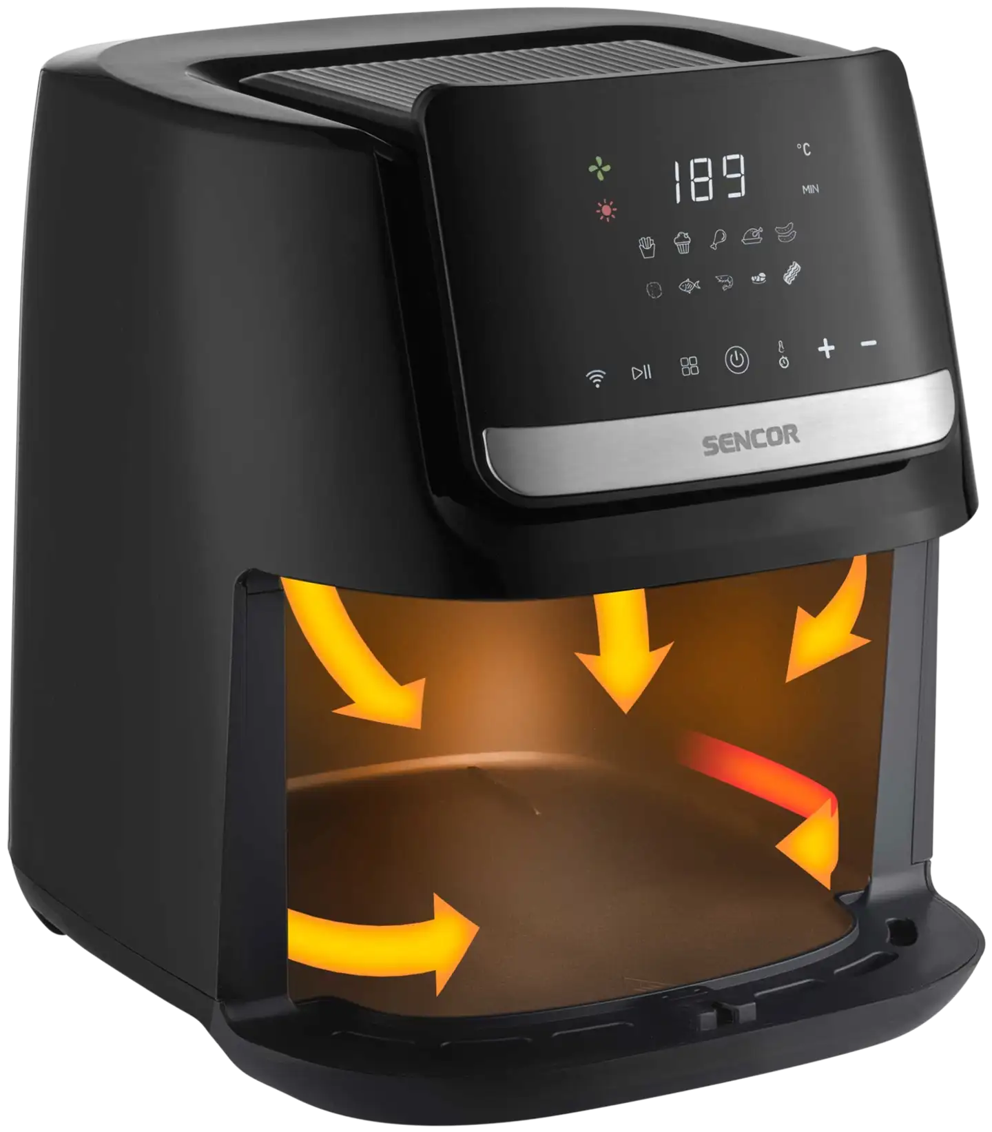 Sencor air fryer kiertoilmakypsennin SFR 6600SS - 5