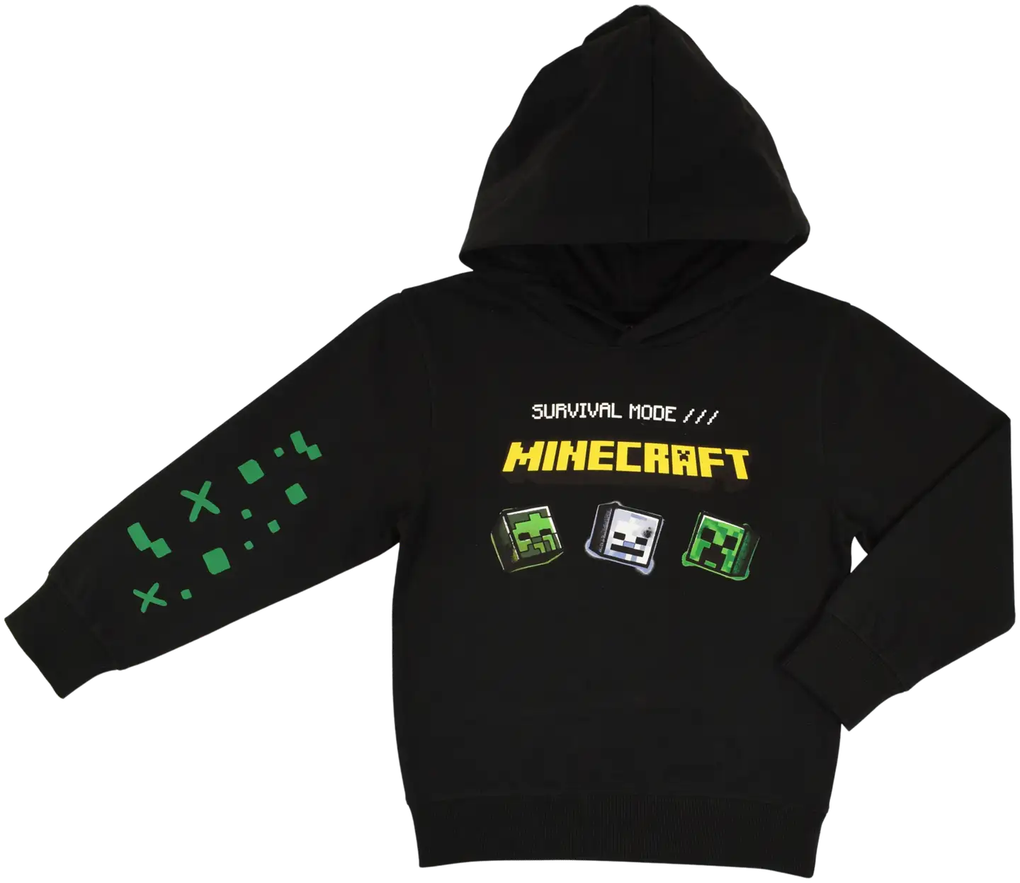 Minecraft lasten huppari - Tummanharmaa