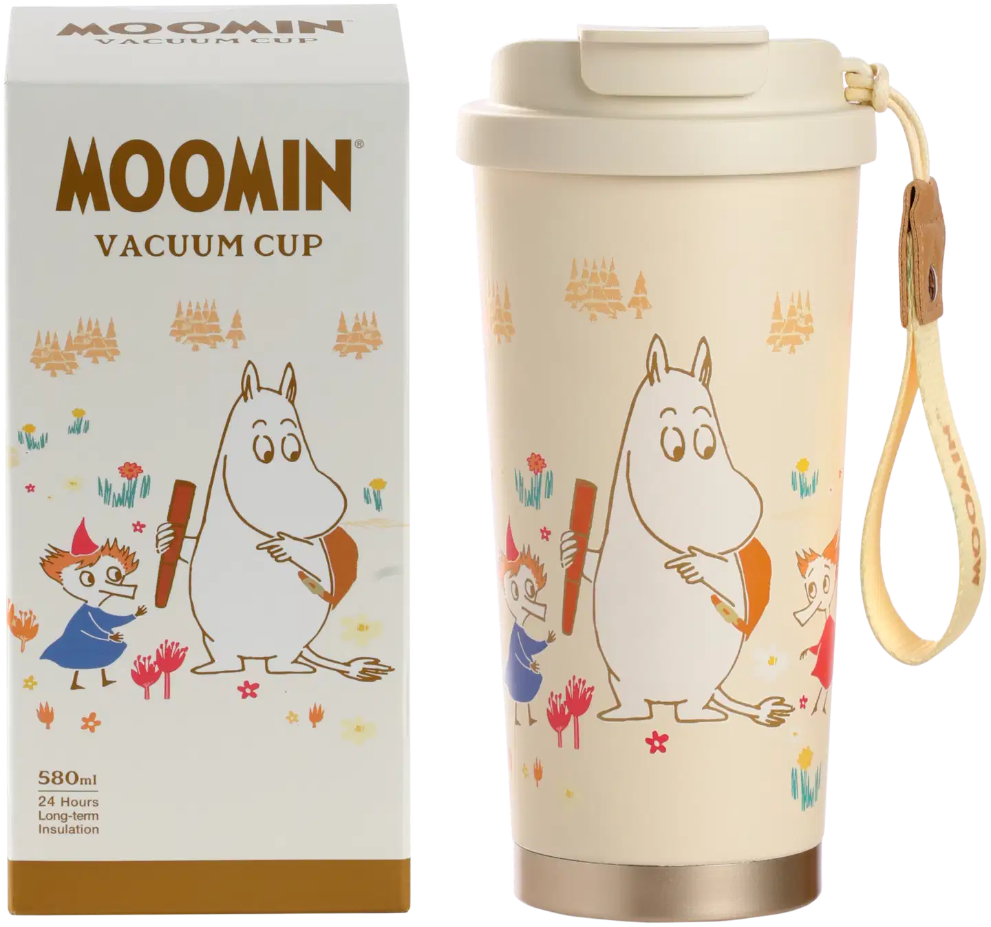 Muumi take away -termosmuki  580 ml retkellä - 3