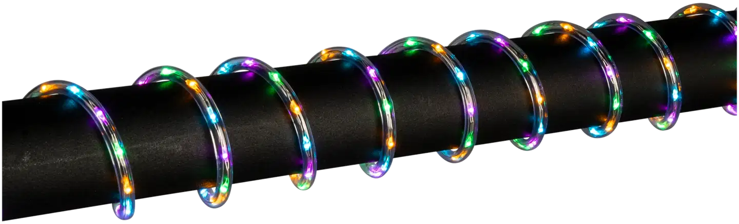 Konstsmide Valoköysi 3018-505, 294 Candy color LED, Läpinäkyvä kaapeli IP44 - 1