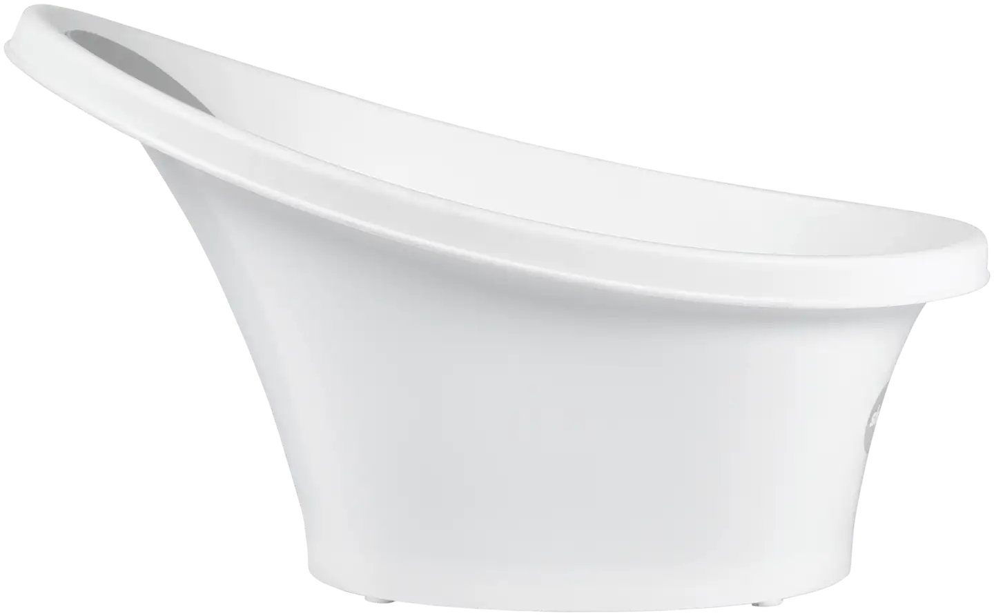 Shnuggle valkoinen/harmaa vauvan kylpyamme on suunniteltu tekemään kylpemisestä vähemmän stressaavaa vanhemmille ja hauskaa vauvalle. - 3