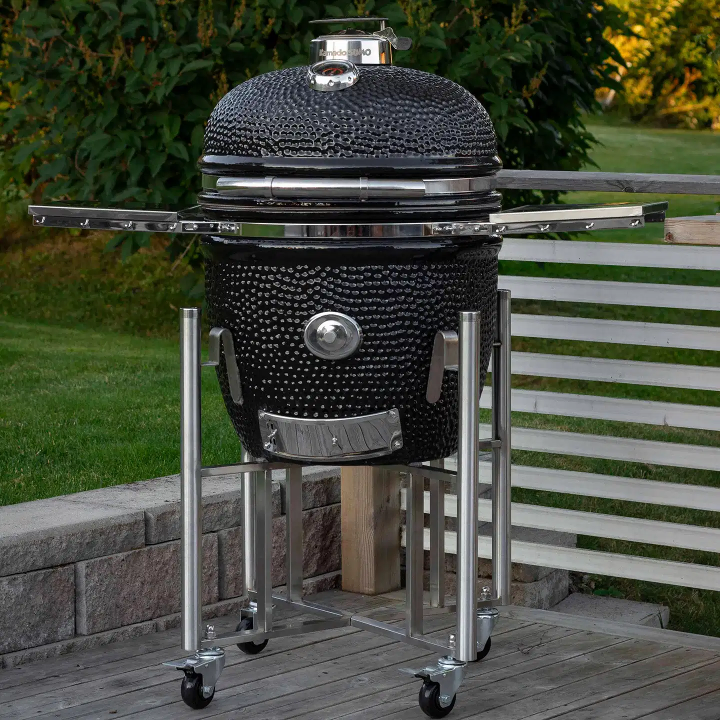 Kamado Sumo Signature Midi / Large hiiligrilli - musta - 16