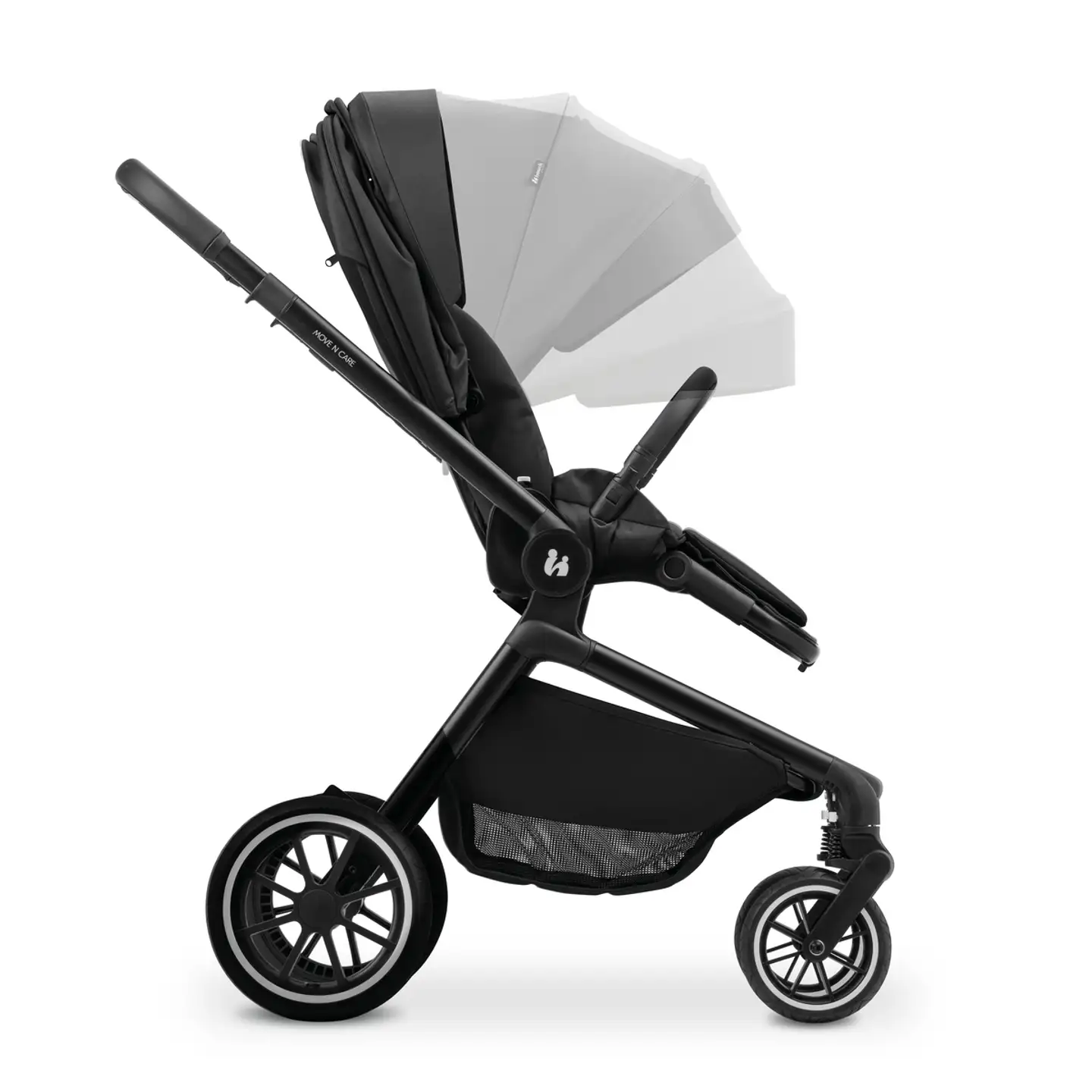 Hauck yhdistelmävaunut Move N Care Set 0-22 kg musta - 26