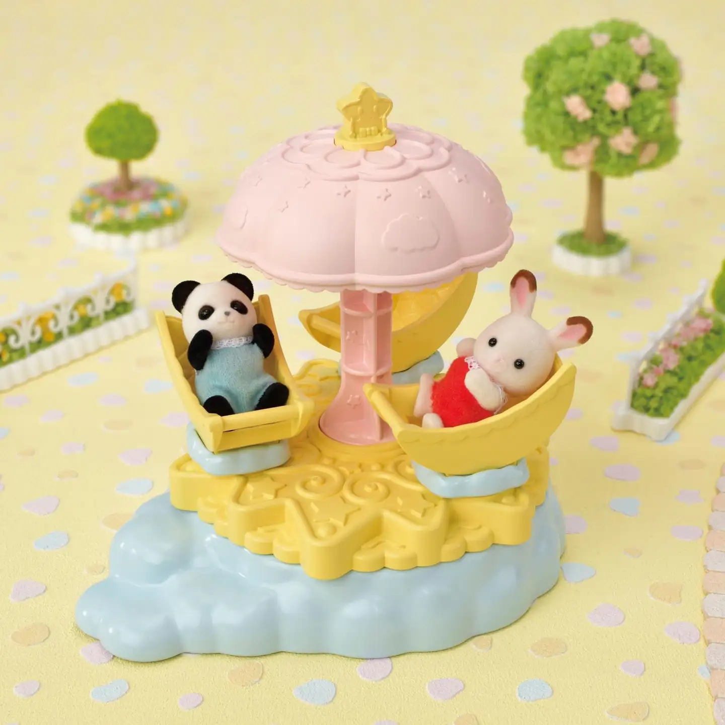 Sylvanian Families vauvojen tähtikaruselli - 5