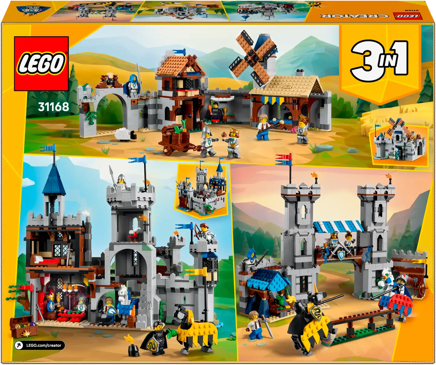 LEGO Creator 31168 Keskiaikainen hevosritarilinna - 3