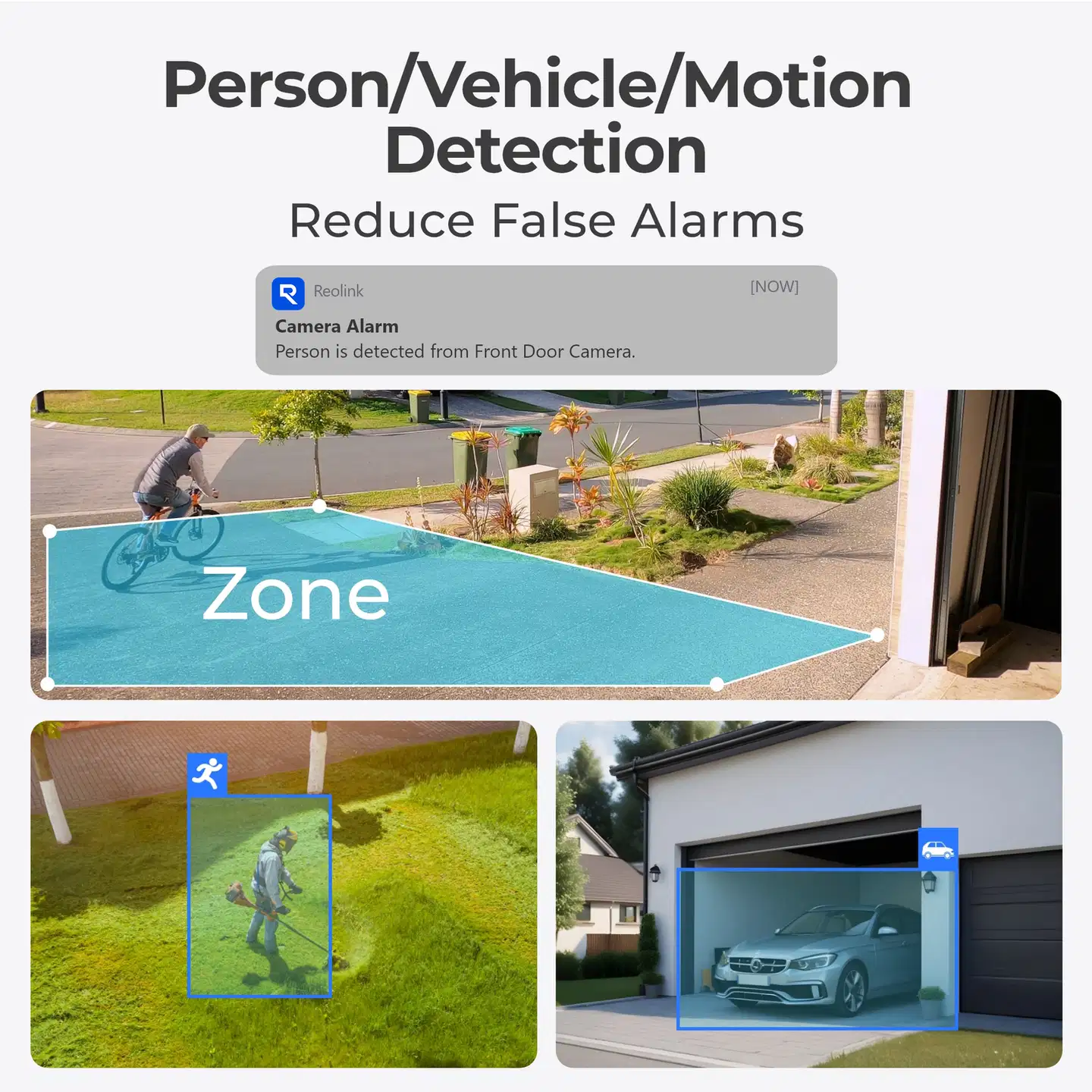 Reolink (D340W) Video-ovikello WiFi Smart 2K+ Musta - 2