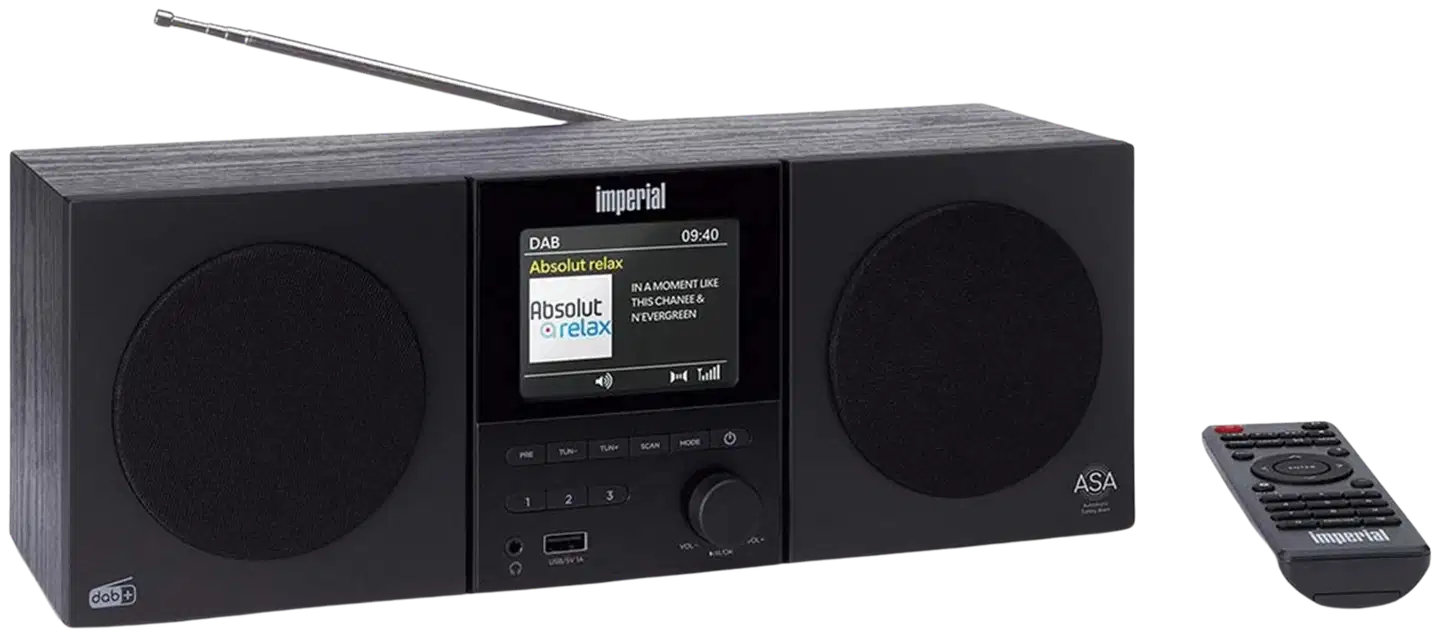 Imperial radio dabman 220, musta - 1