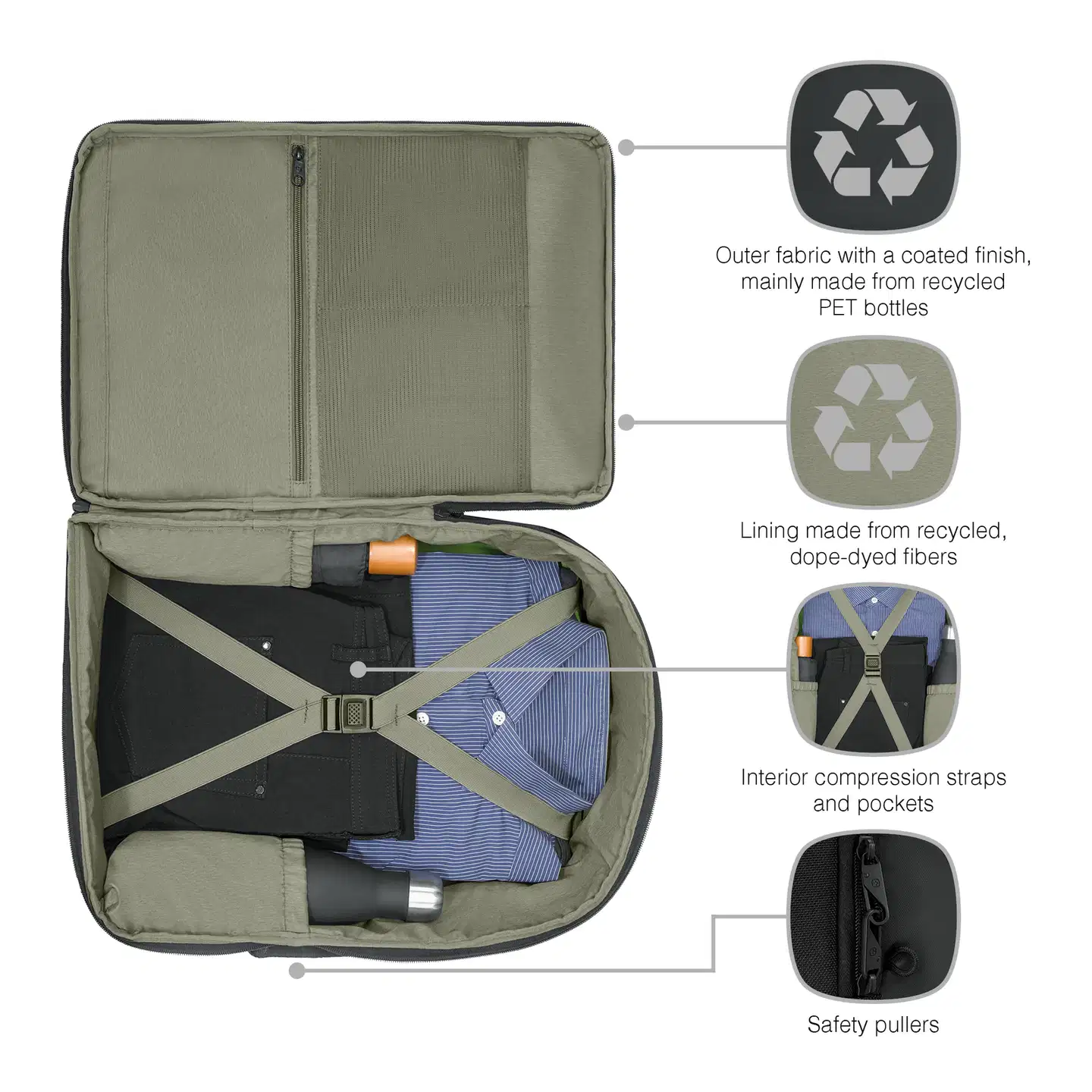 Wenger UrbanOne Travel-matkailureppu 15,6" tietokoneelle - 8