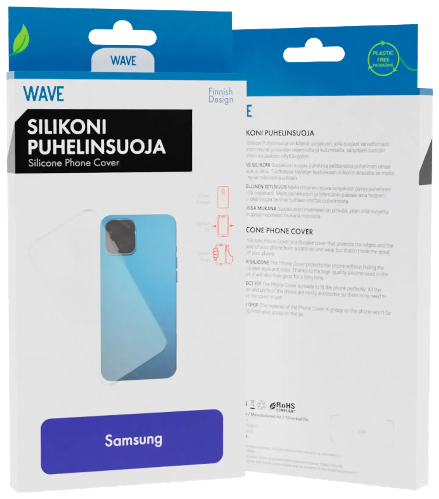 Wave silikonisuoja Samsung Galaxy A05s - 1