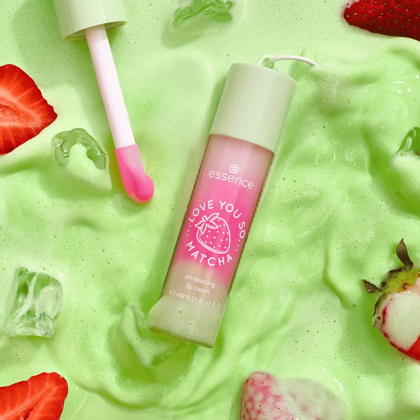 essence LOVE YOU SO MATCHA ph-reacting lip cream 01 It's A Match-a! 6.5 ml - 3