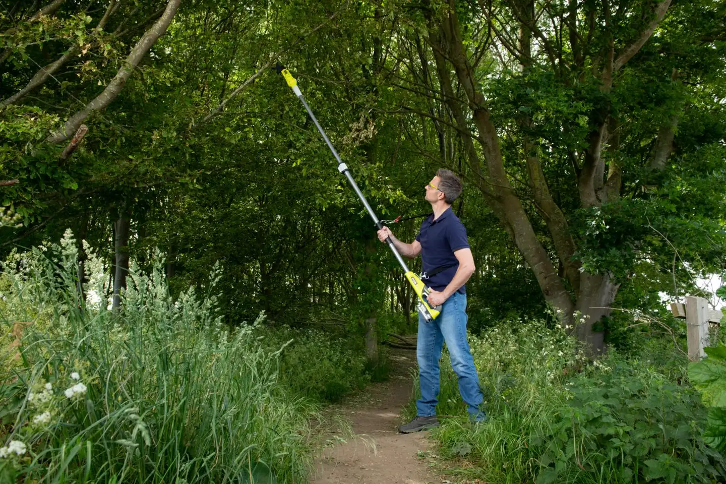 Ryobi 18V oksaleikkuri teleskooppivarrella RY18PLA-0 - 8