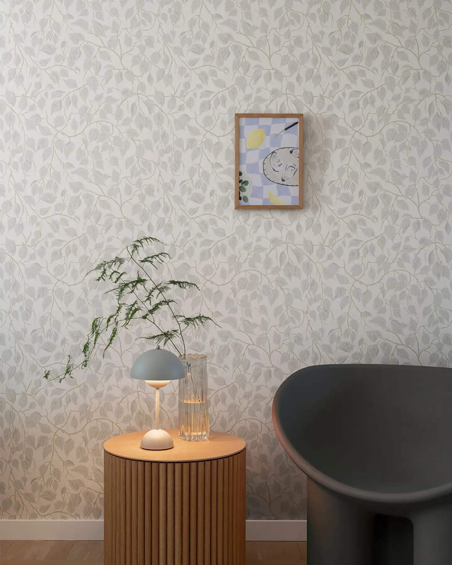 Midbec Kuitutapetti Ester Hängbjörk 20106 0,53m x 10,05m - 2