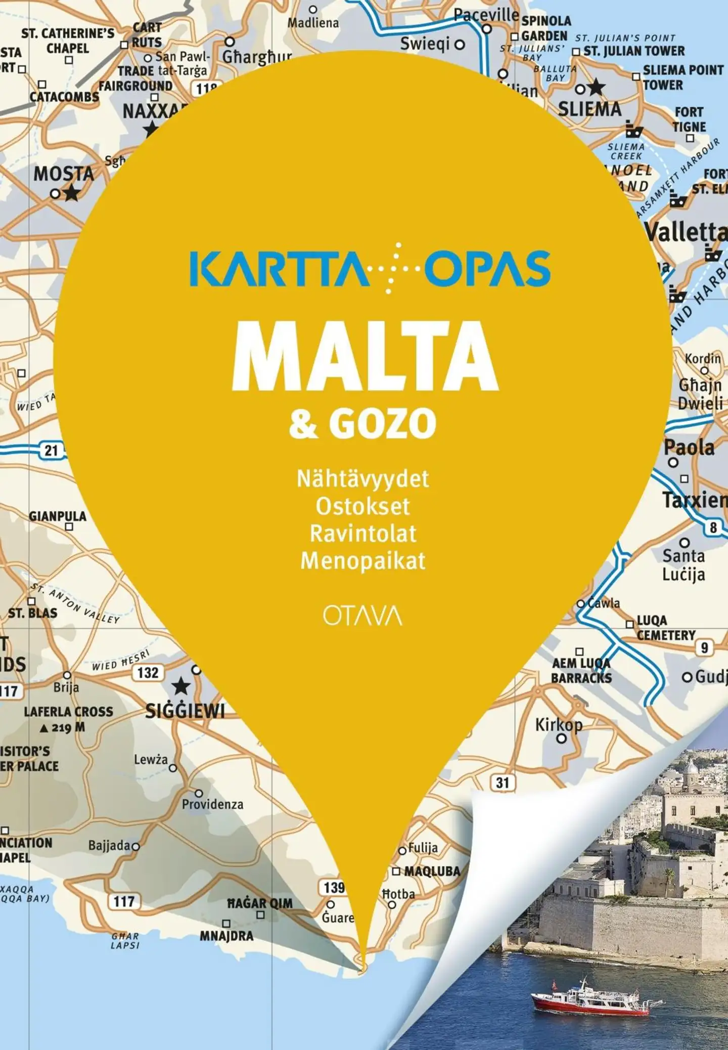 Malta - Kartta + opas